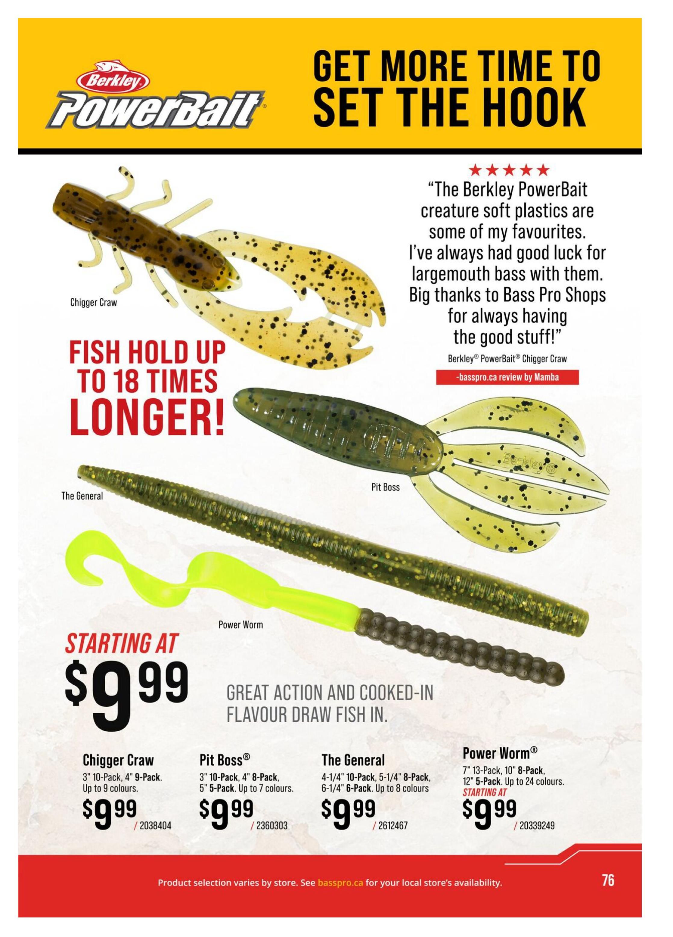 Cabela's 2026 Canada Fishing Master Catalogue July 25 to September 1
