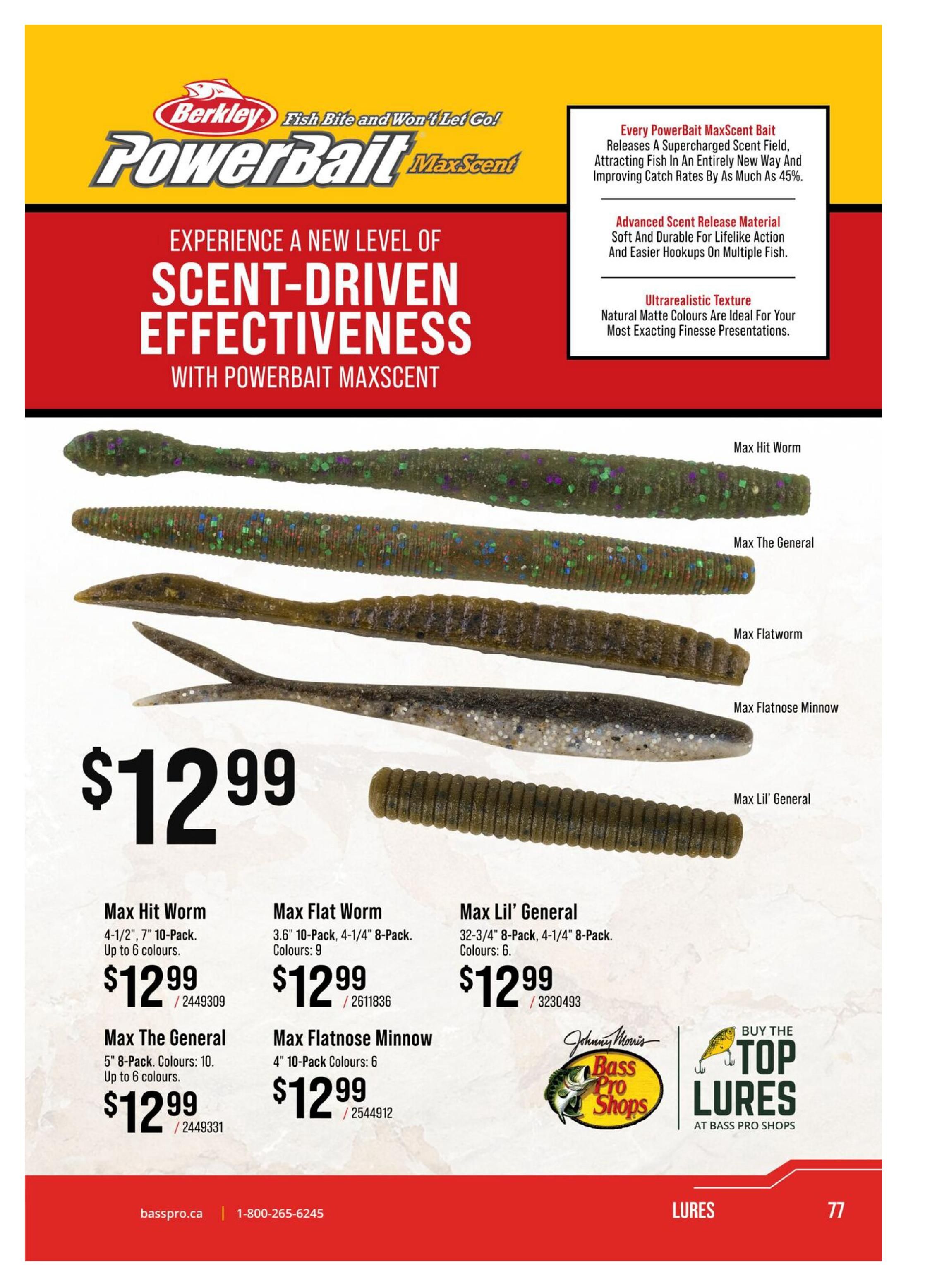 Cabela's 2026 Canada Fishing Master Catalogue July 25 to September 1