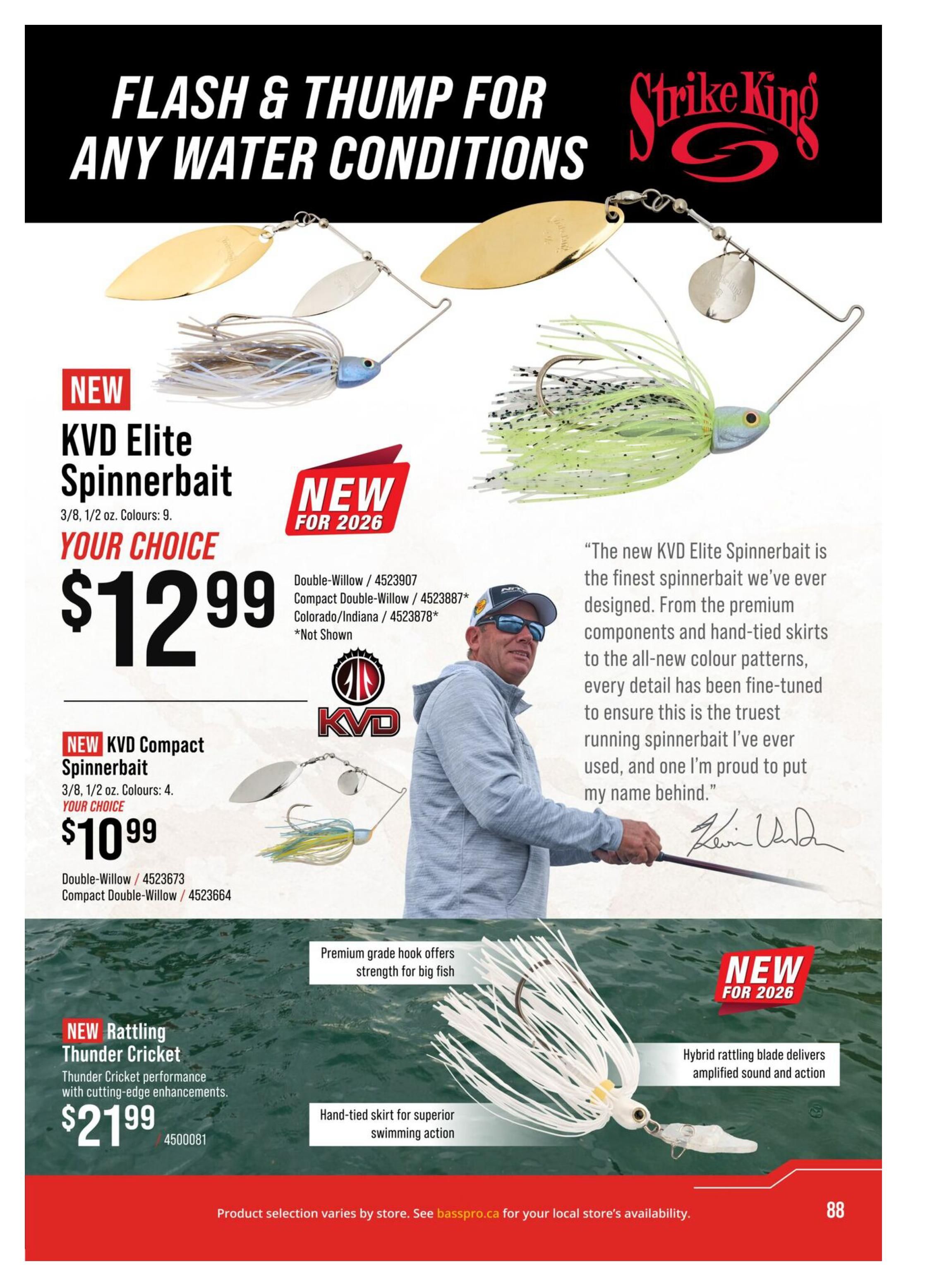 Cabela's 2026 Canada Fishing Master Catalogue July 25 to September 1