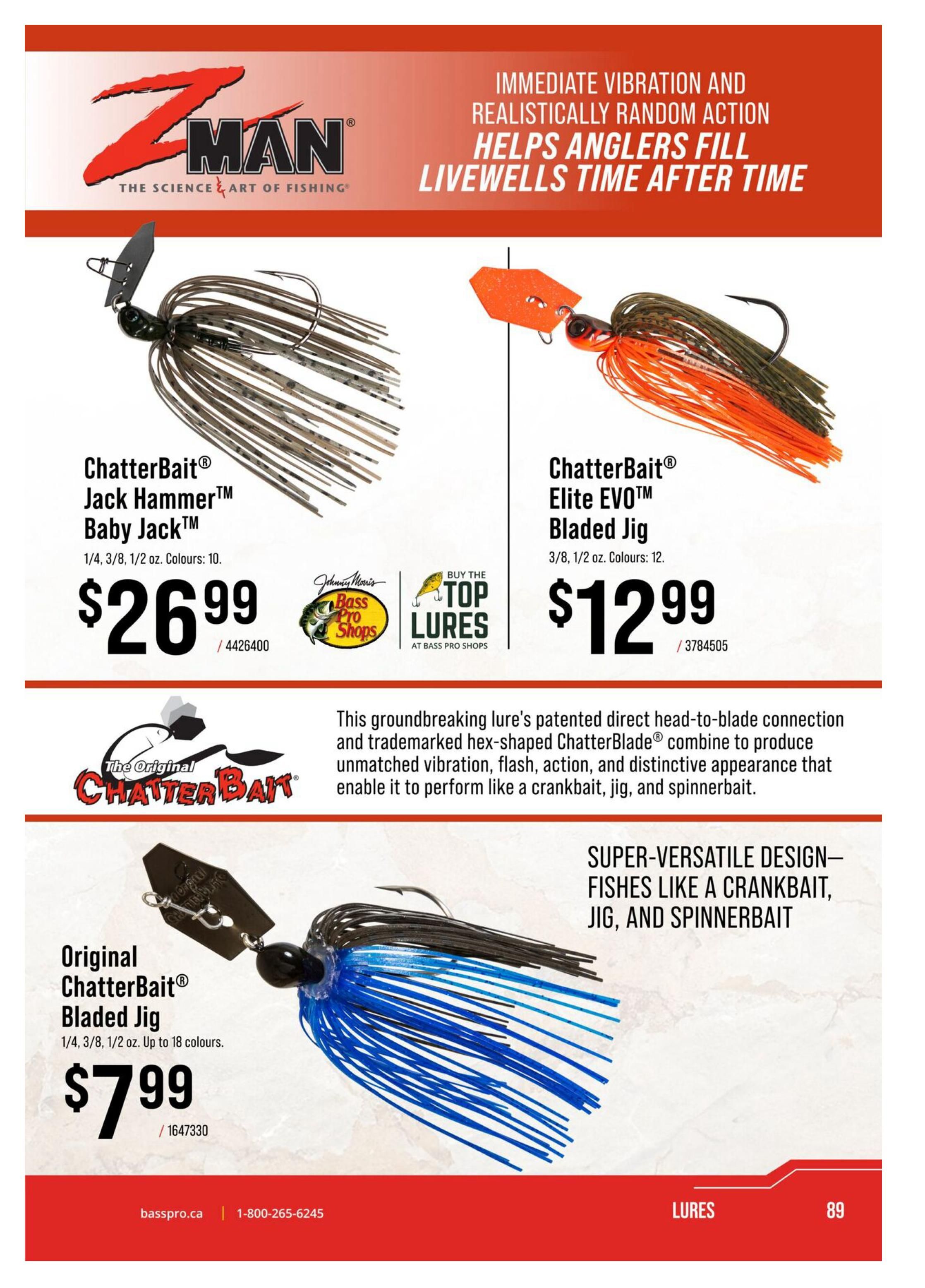 Cabela's 2026 Canada Fishing Master Catalogue July 25 to September 1