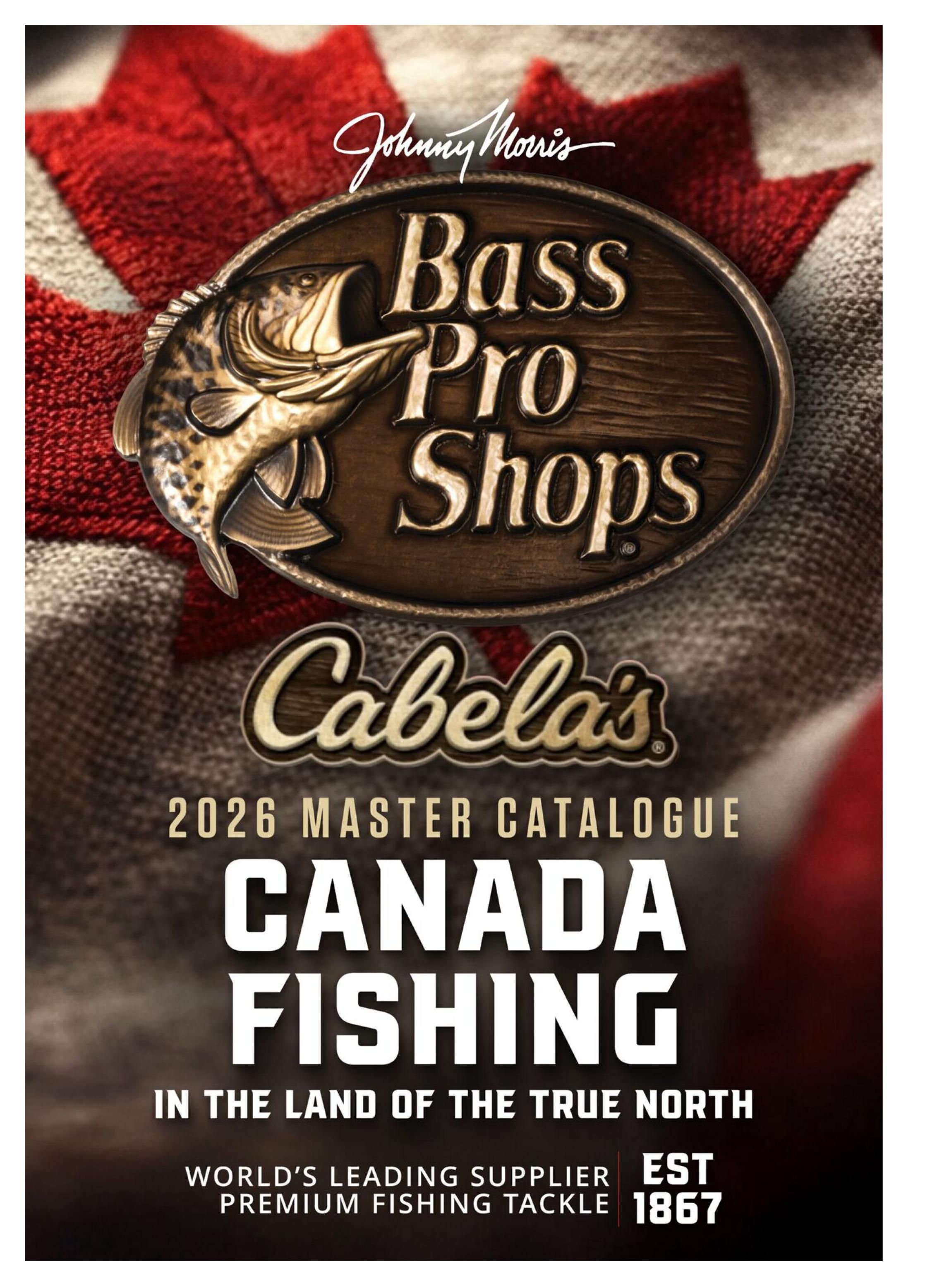 Bass Pro Shops 2026 Canada Fishing Master Catalogue July 25 to September 1