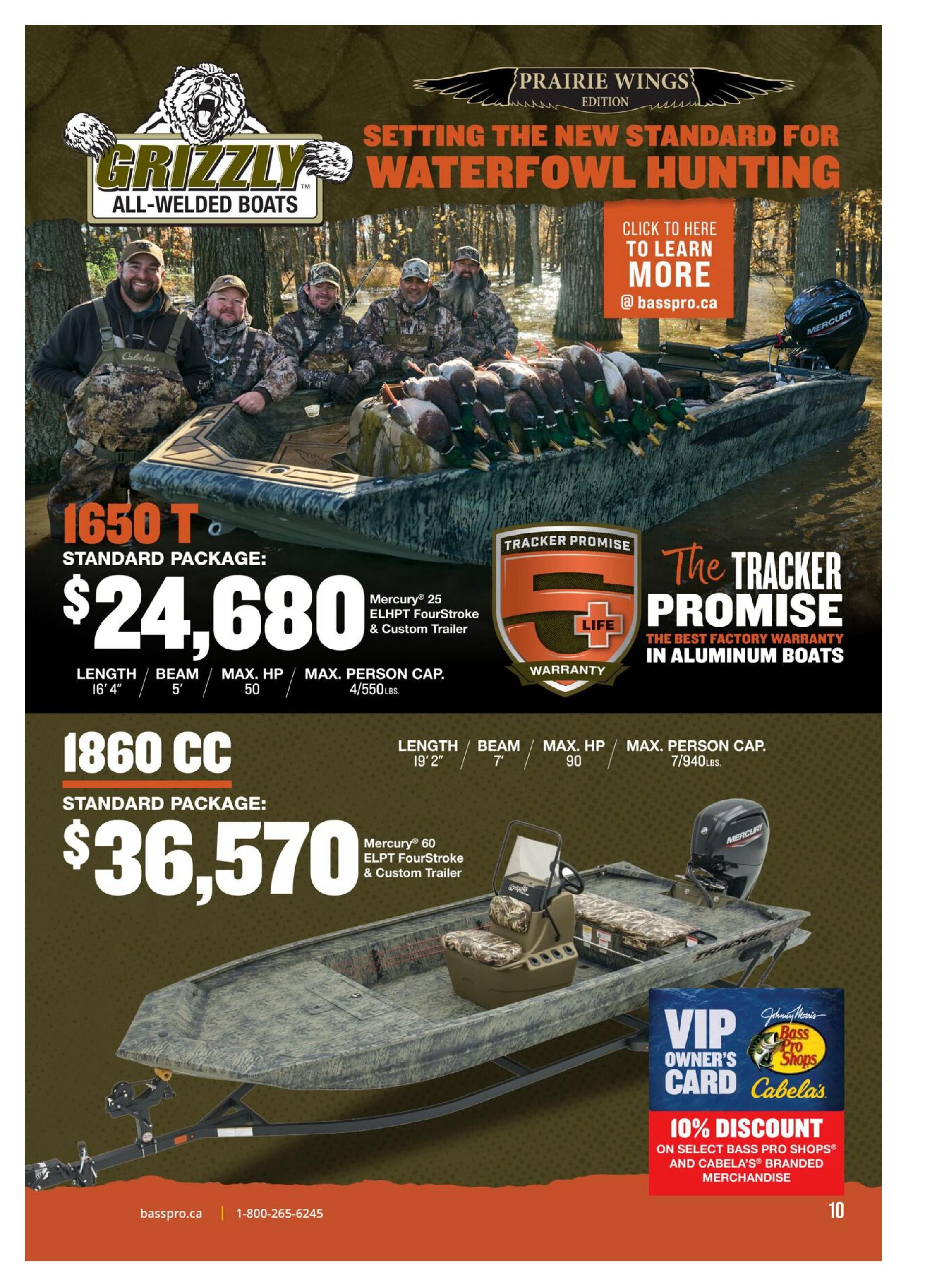 Bass Pro Shops 2026 Canada Fishing Master Catalogue July 25 to September 1