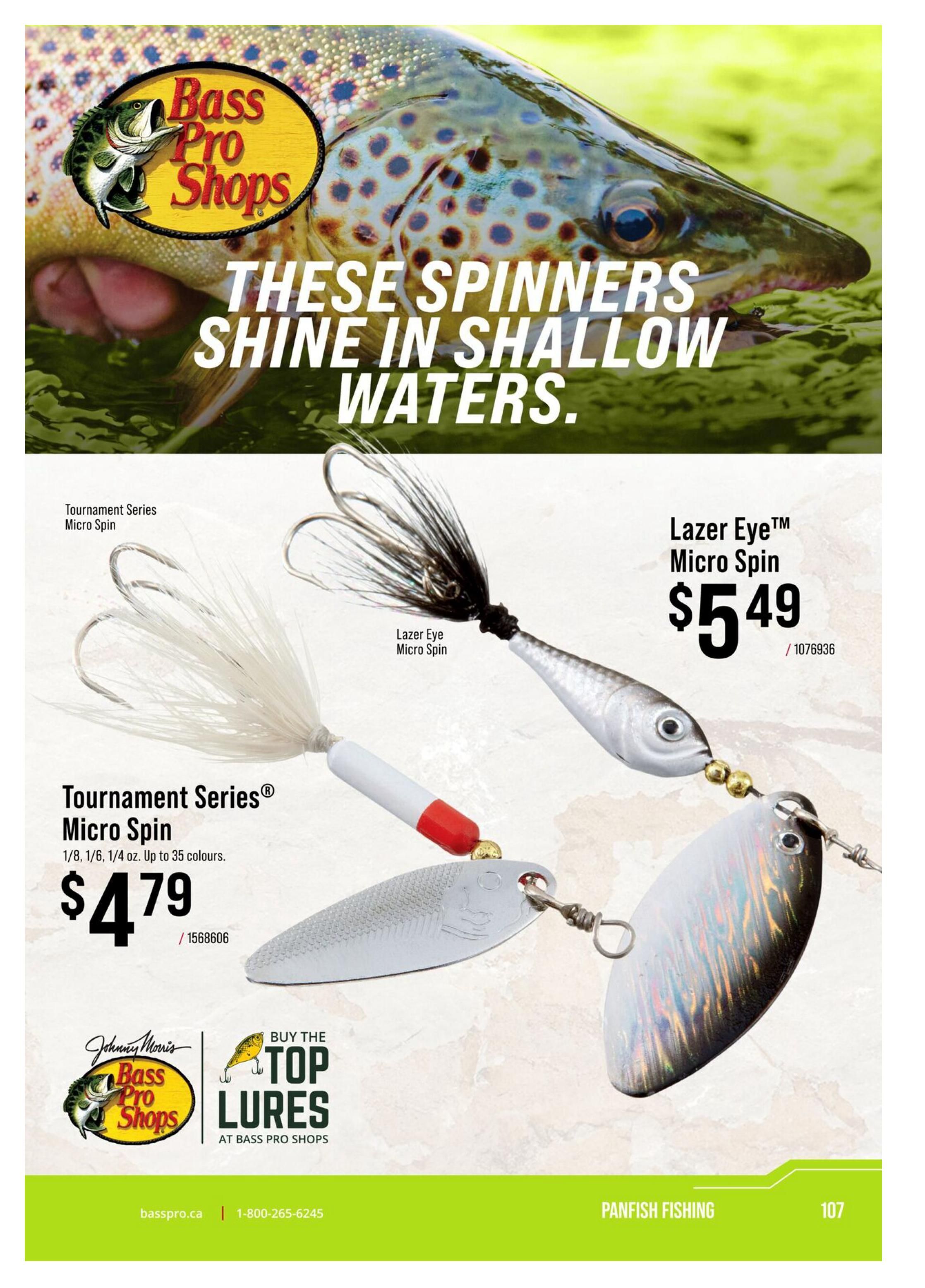 Bass Pro Shops 2026 Canada Fishing Master Catalogue July 25 to September 1