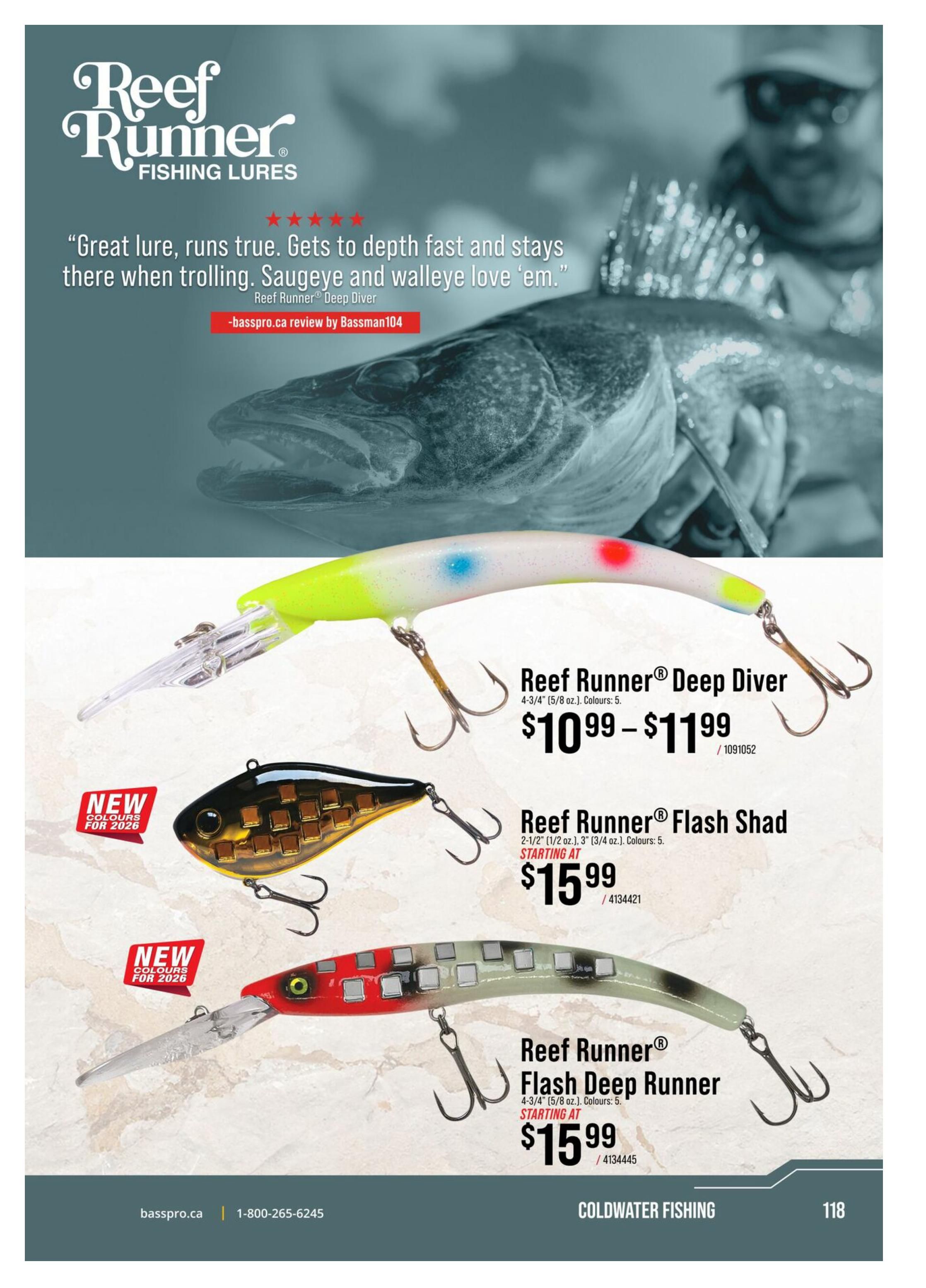 Bass Pro Shops 2026 Canada Fishing Master Catalogue July 25 to September 1