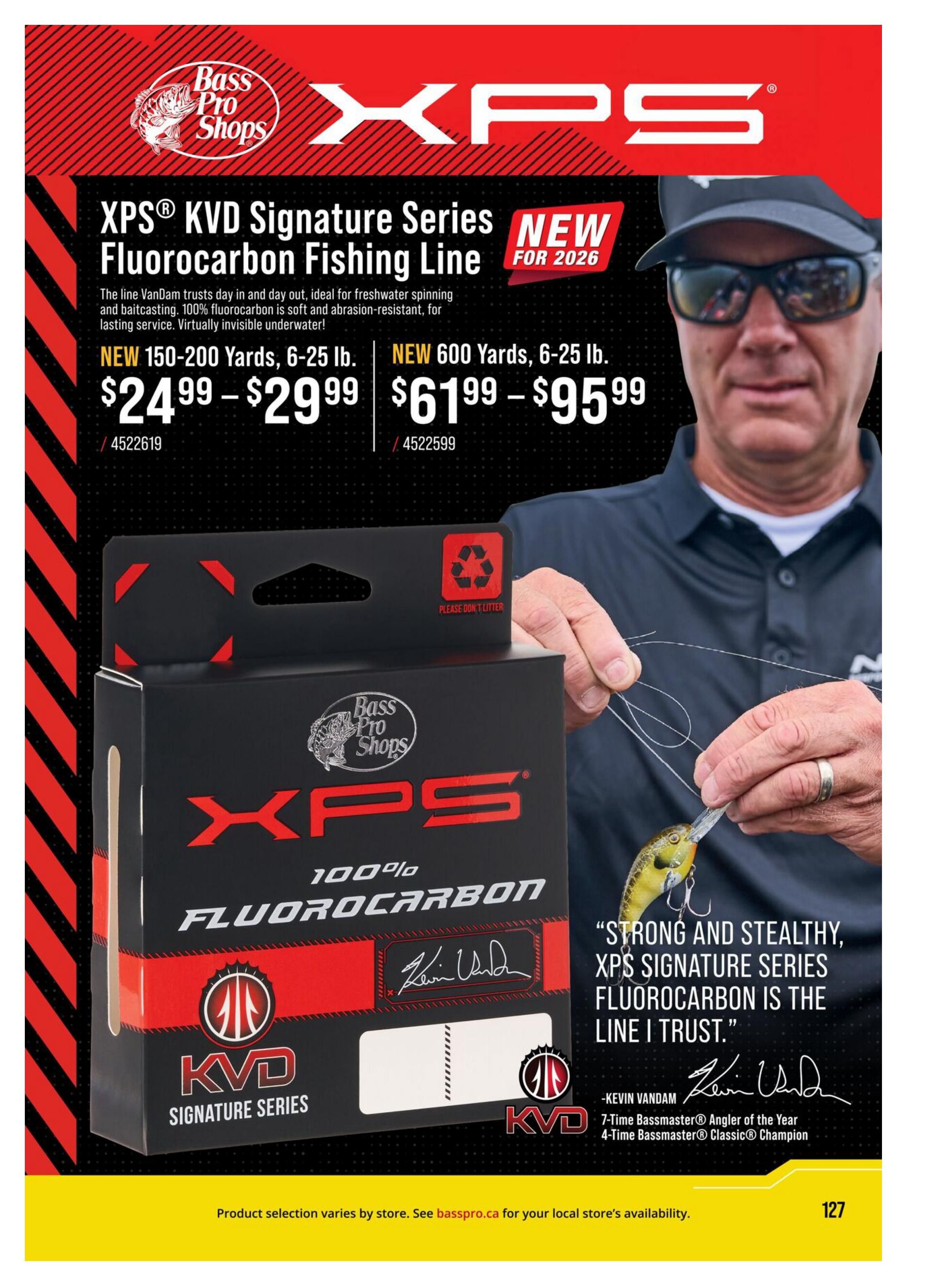 Bass Pro Shops 2026 Canada Fishing Master Catalogue July 25 to September 1