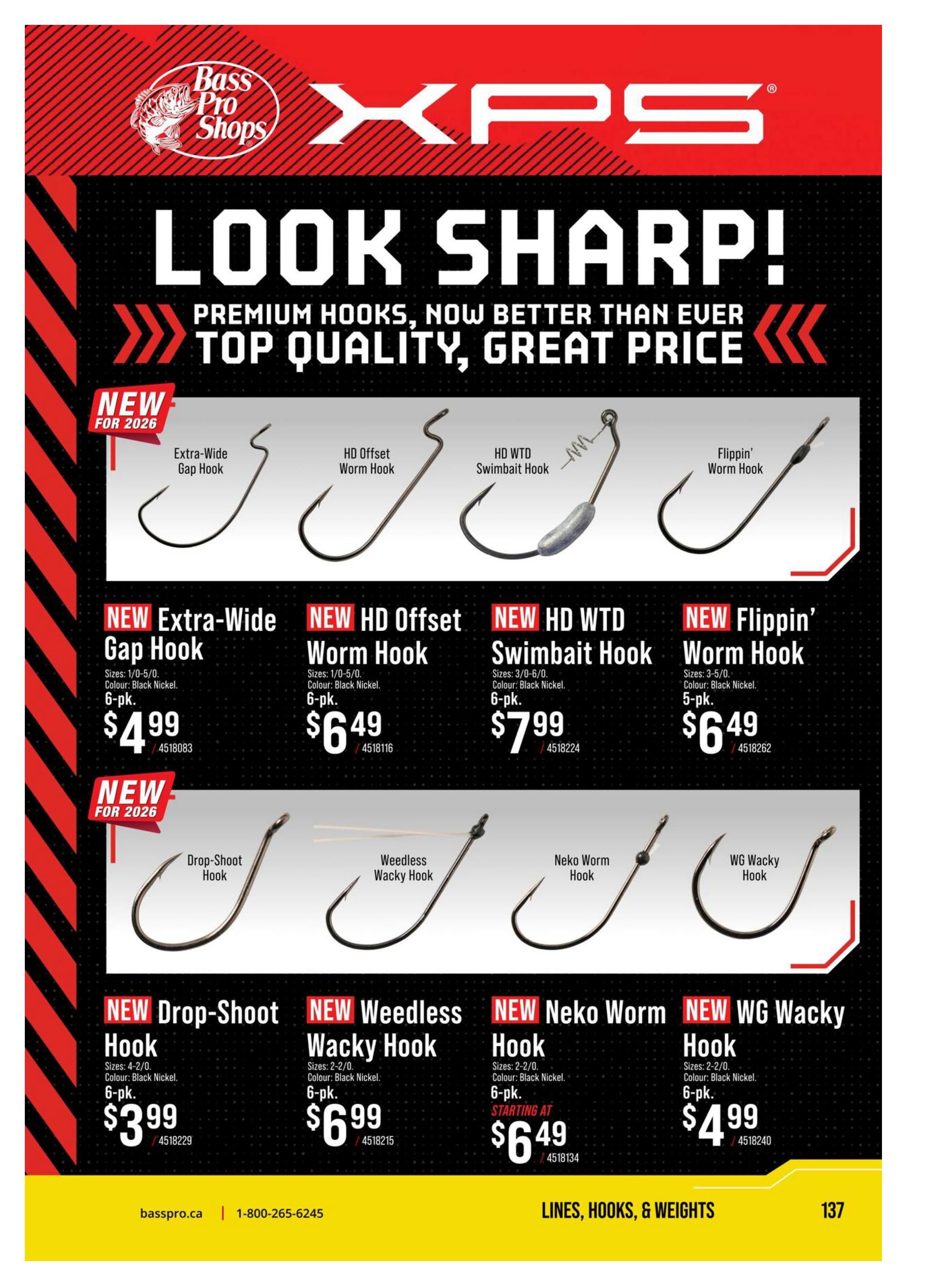 Bass Pro Shops 2026 Canada Fishing Master Catalogue July 25 to September 1