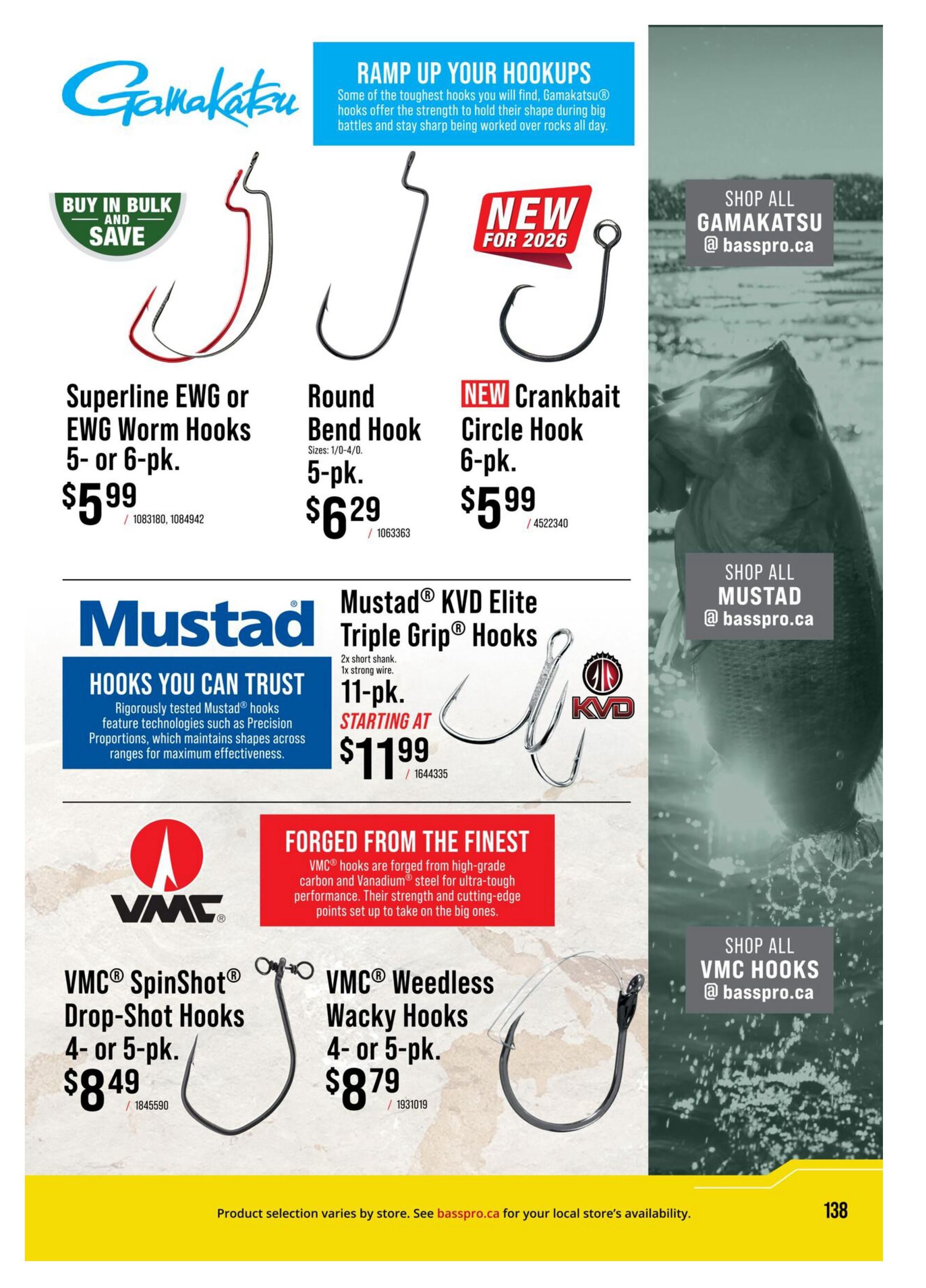 Bass Pro Shops 2026 Canada Fishing Master Catalogue July 25 to September 1
