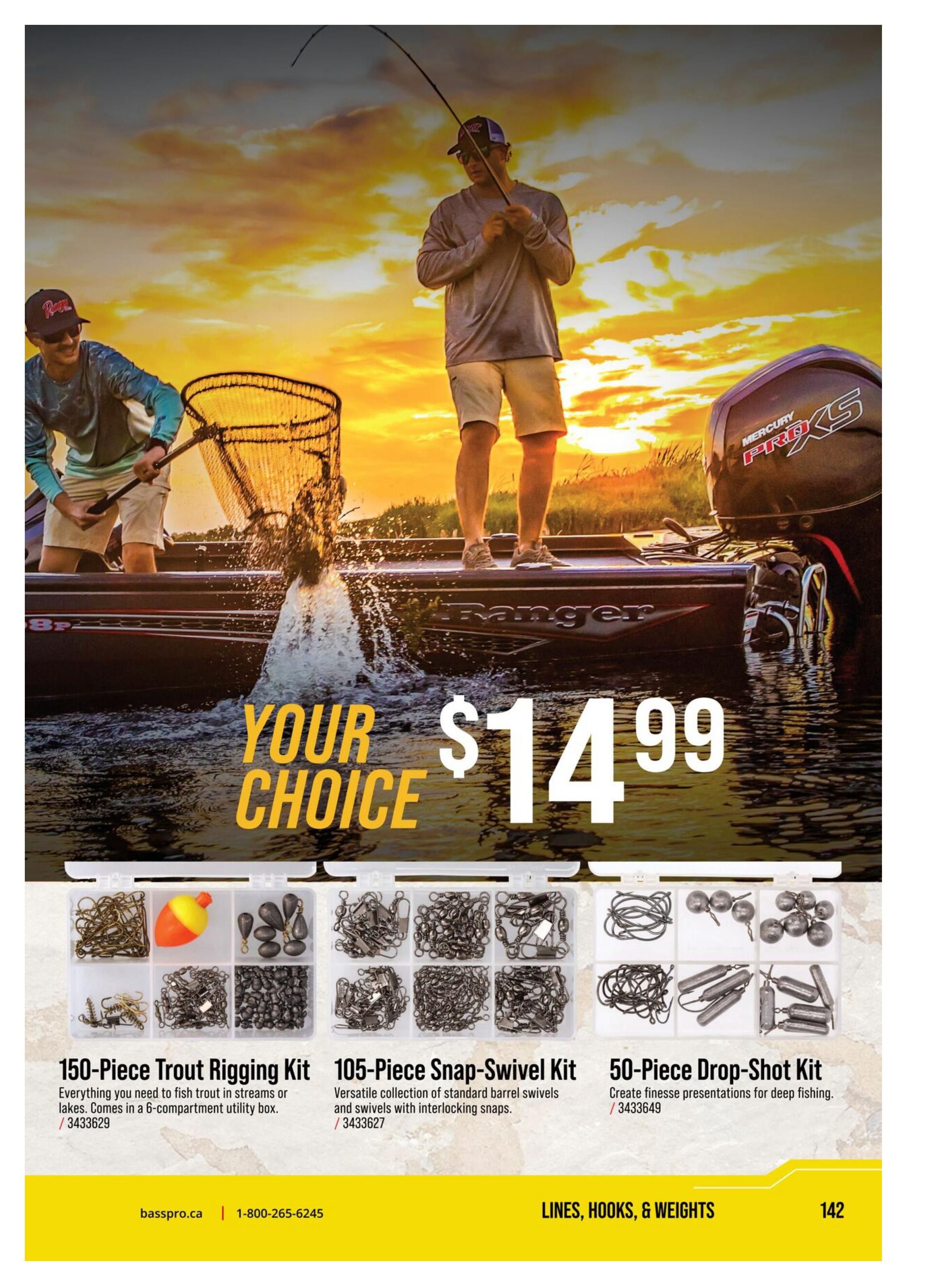 Bass Pro Shops 2026 Canada Fishing Master Catalogue July 25 to September 1