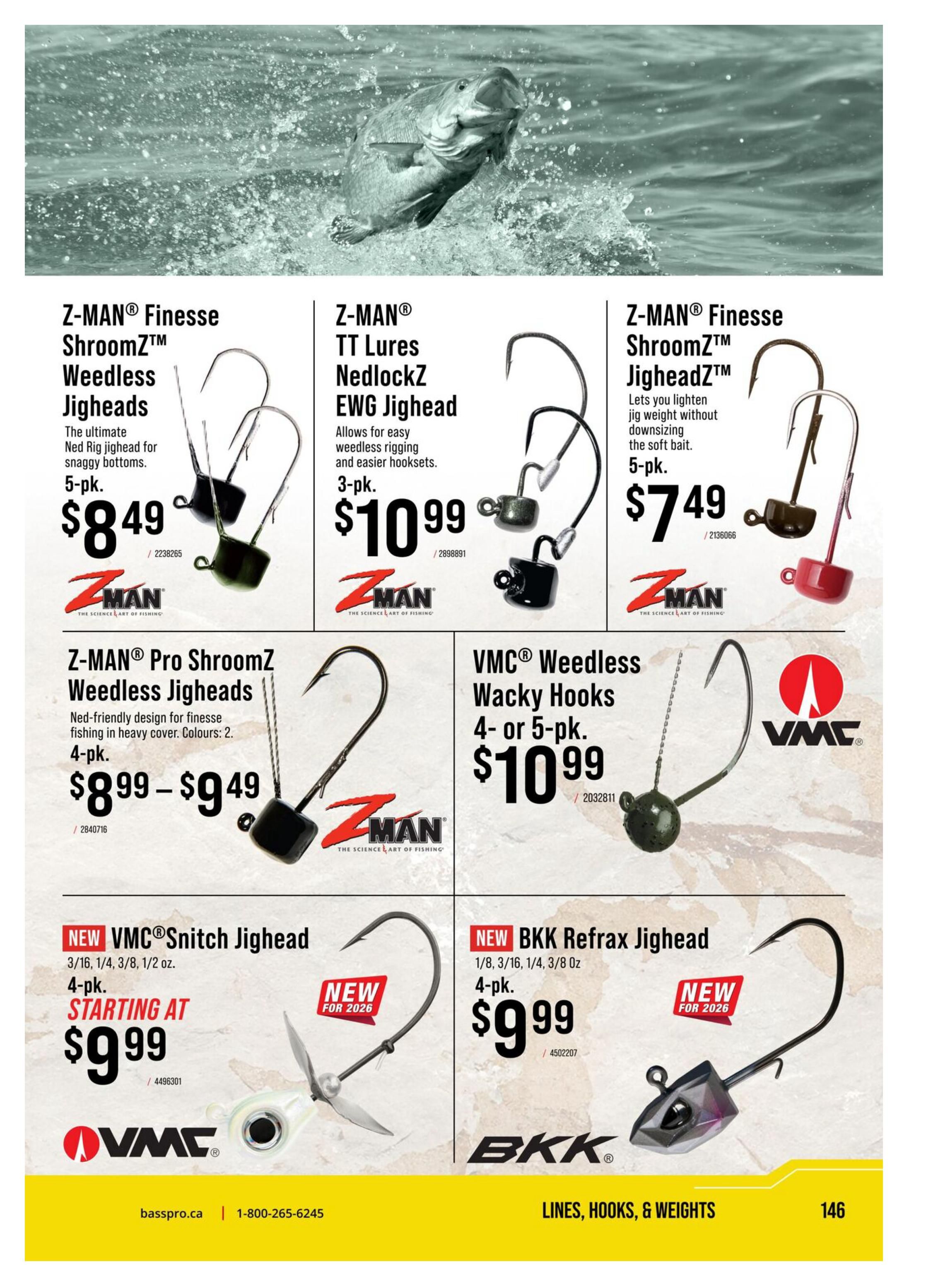 Bass Pro Shops 2026 Canada Fishing Master Catalogue July 25 to September 1