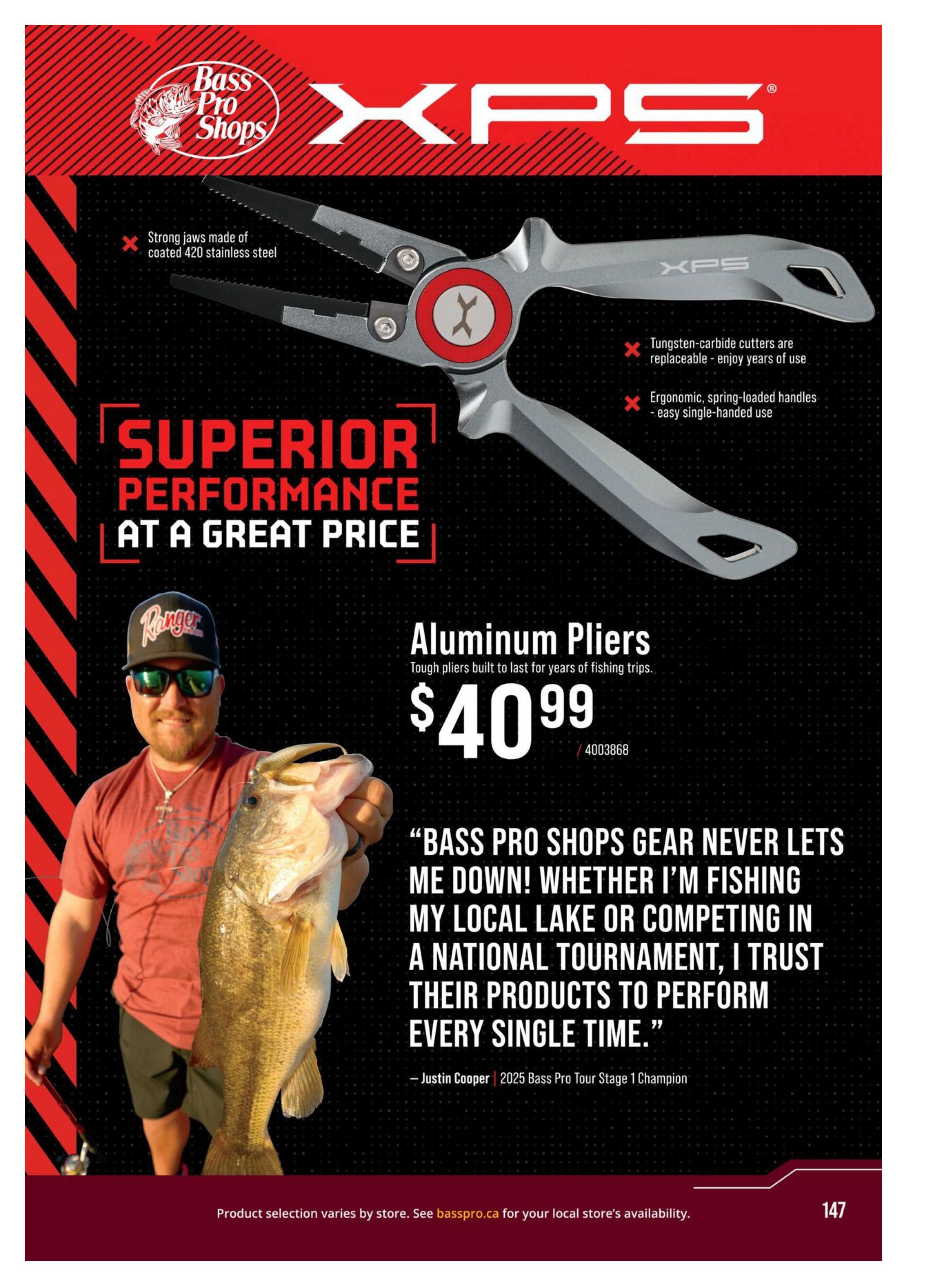 Bass Pro Shops 2026 Canada Fishing Master Catalogue July 25 to September 1