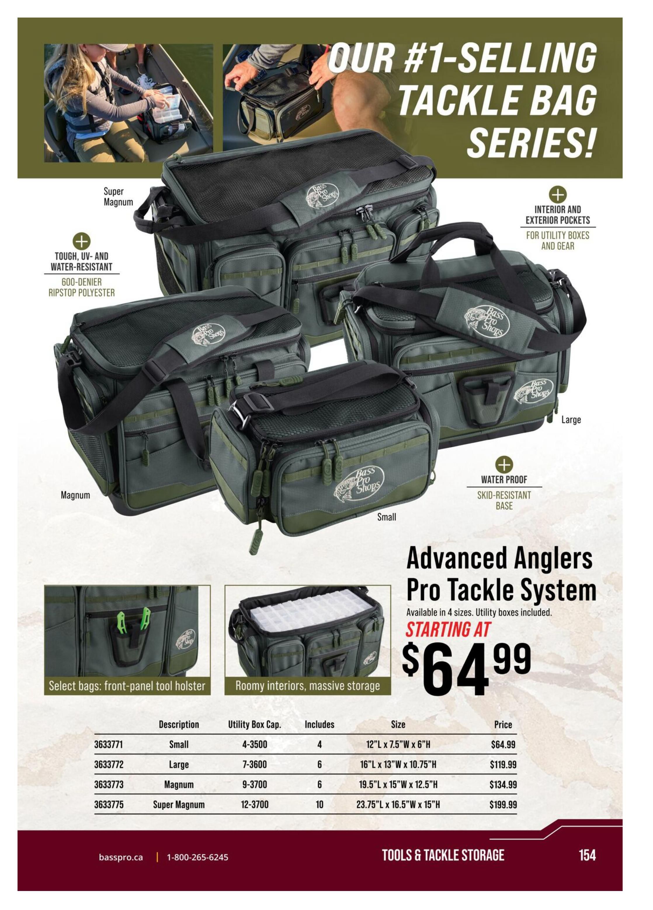 Bass Pro Shops 2026 Canada Fishing Master Catalogue July 25 to September 1