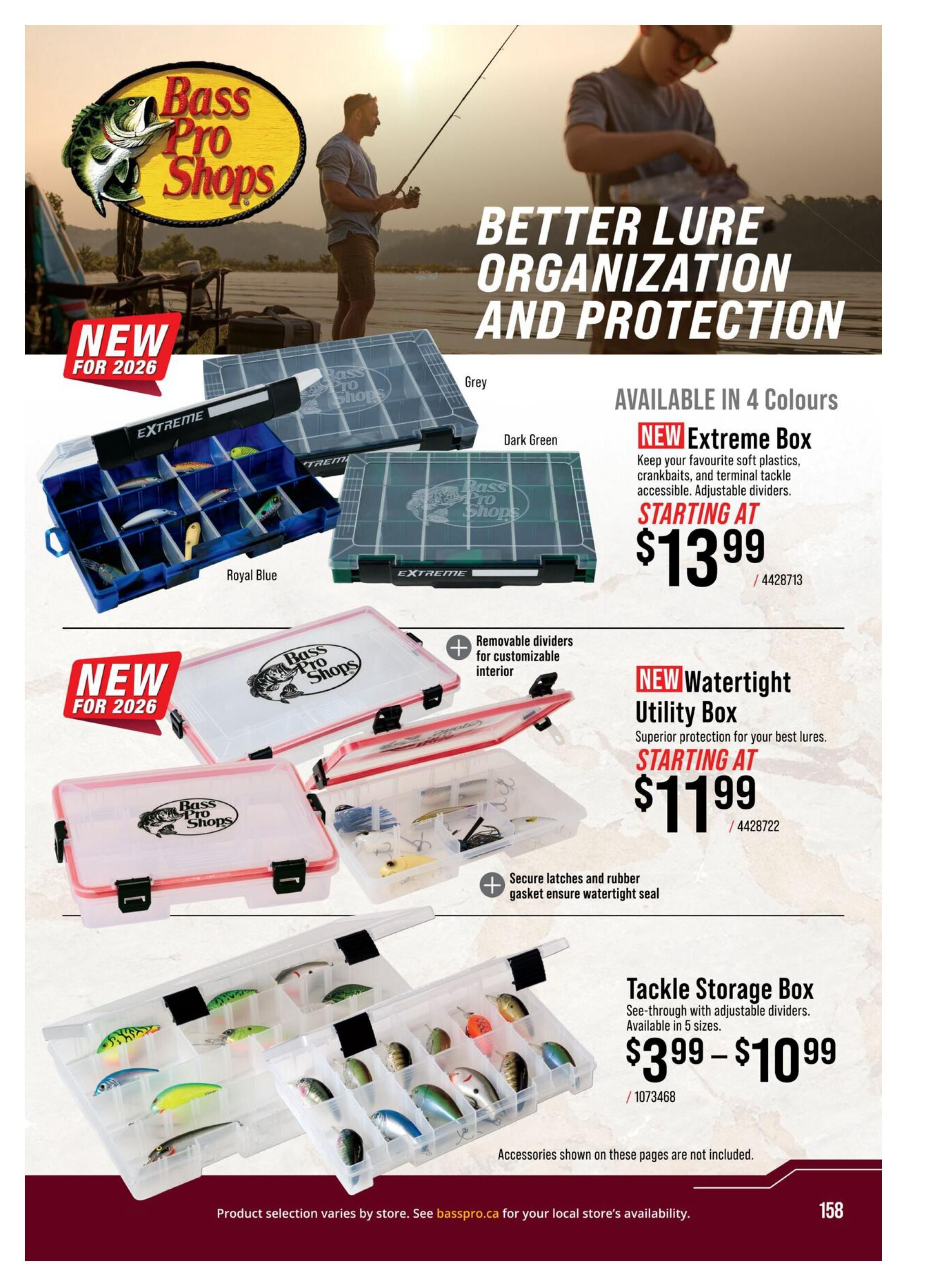 Bass Pro Shops 2026 Canada Fishing Master Catalogue July 25 to September 1