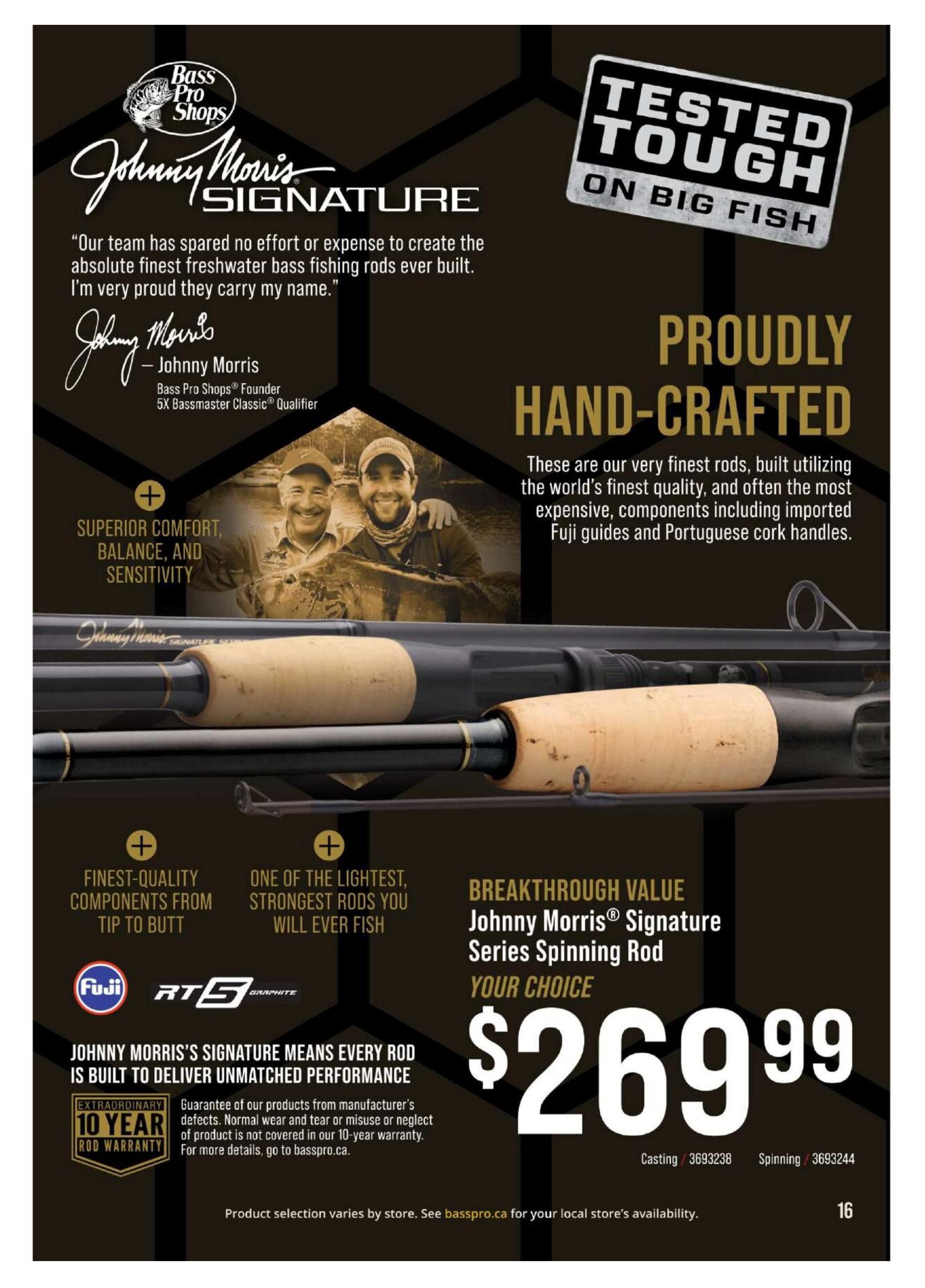 Bass Pro Shops 2026 Canada Fishing Master Catalogue July 25 to September 1