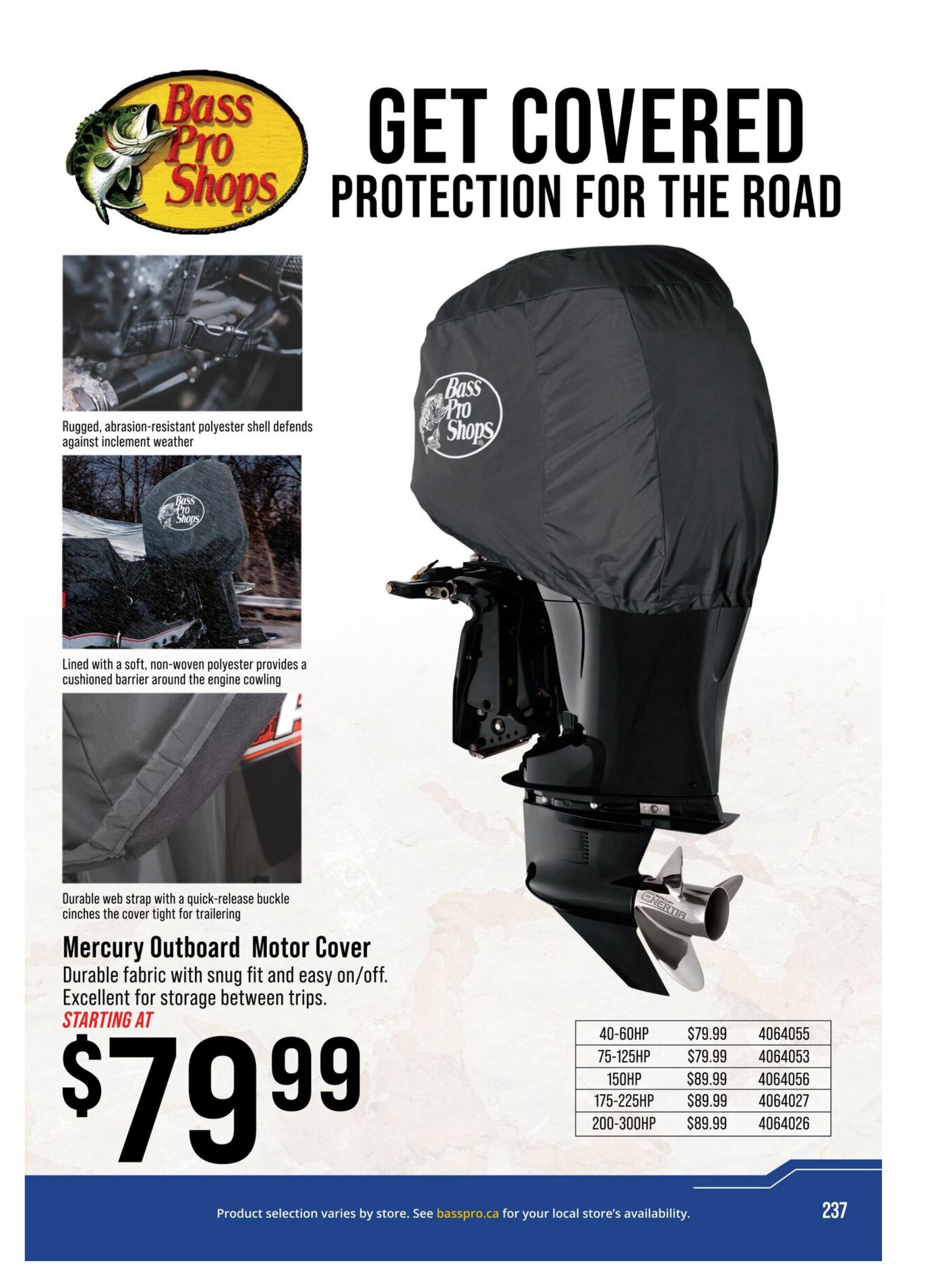 Bass Pro Shops 2026 Canada Fishing Master Catalogue July 25 to September 1