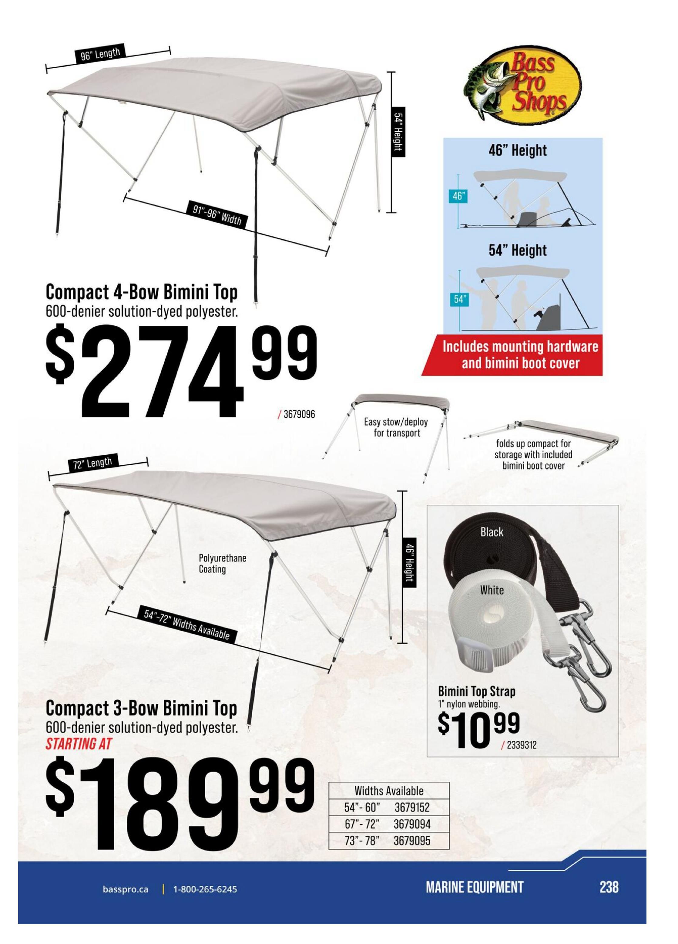 Bass Pro Shops 2026 Canada Fishing Master Catalogue July 25 to September 1