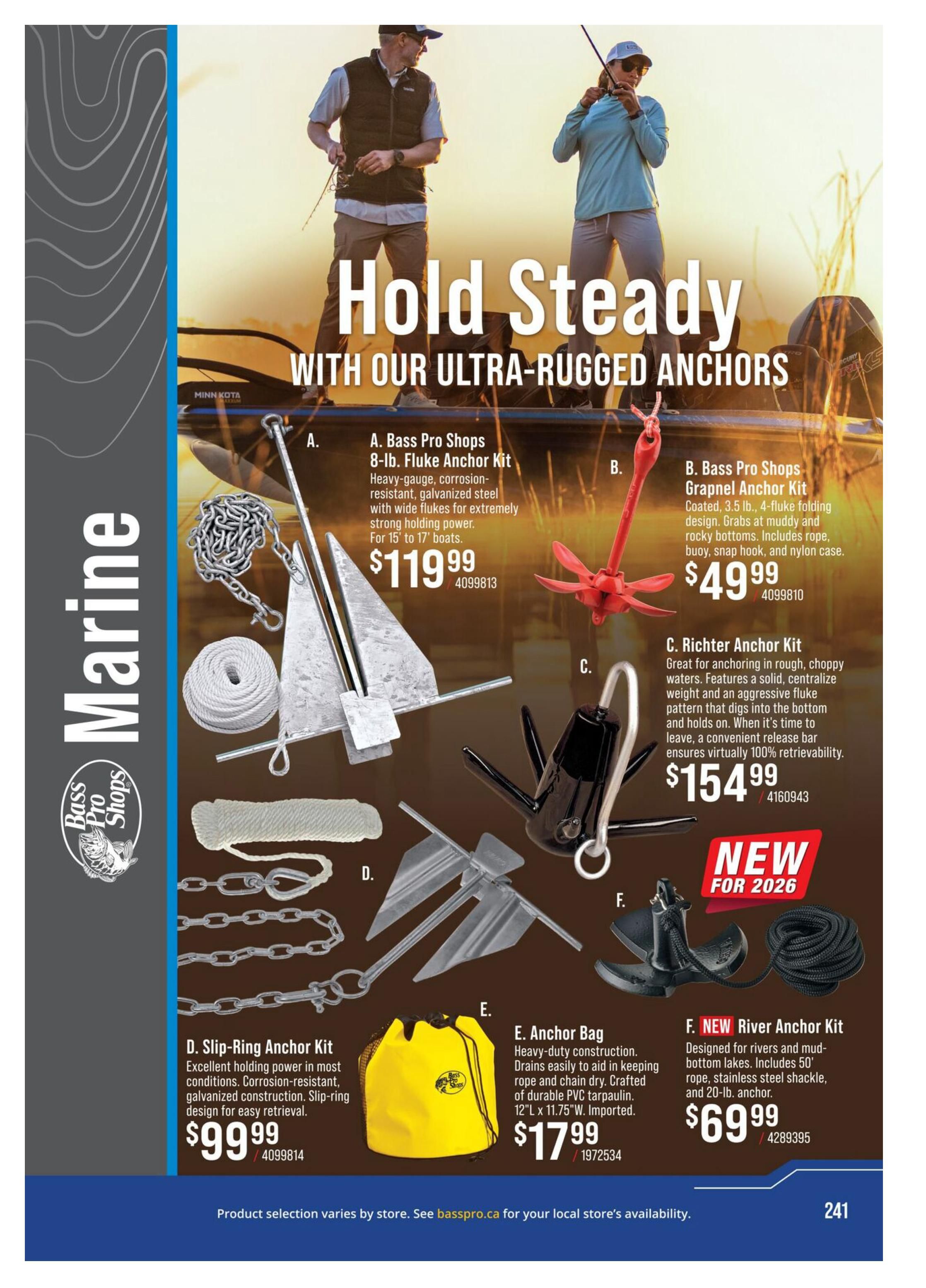 Bass Pro Shops 2026 Canada Fishing Master Catalogue July 25 to September 1