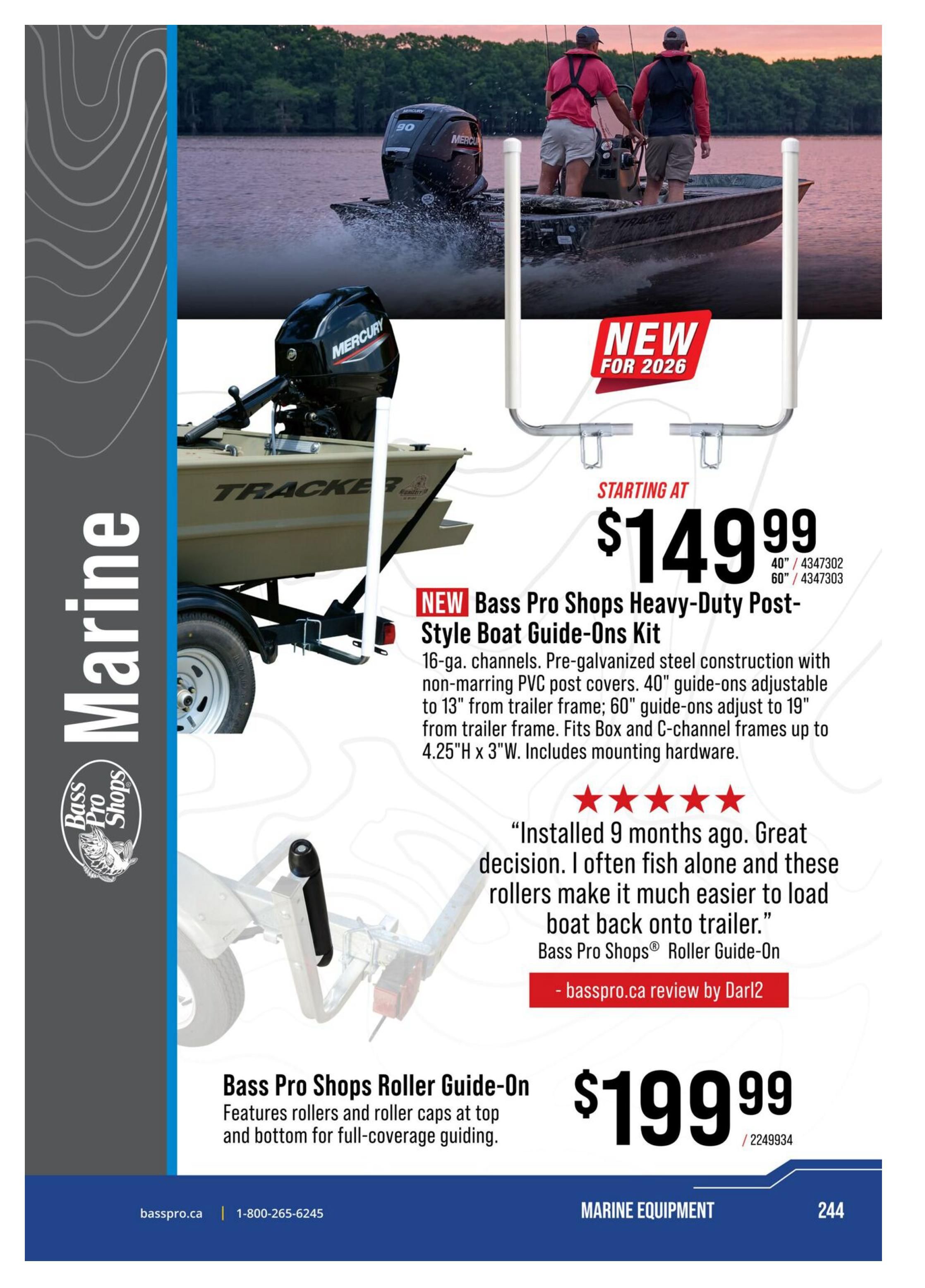 Bass Pro Shops 2026 Canada Fishing Master Catalogue July 25 to September 1