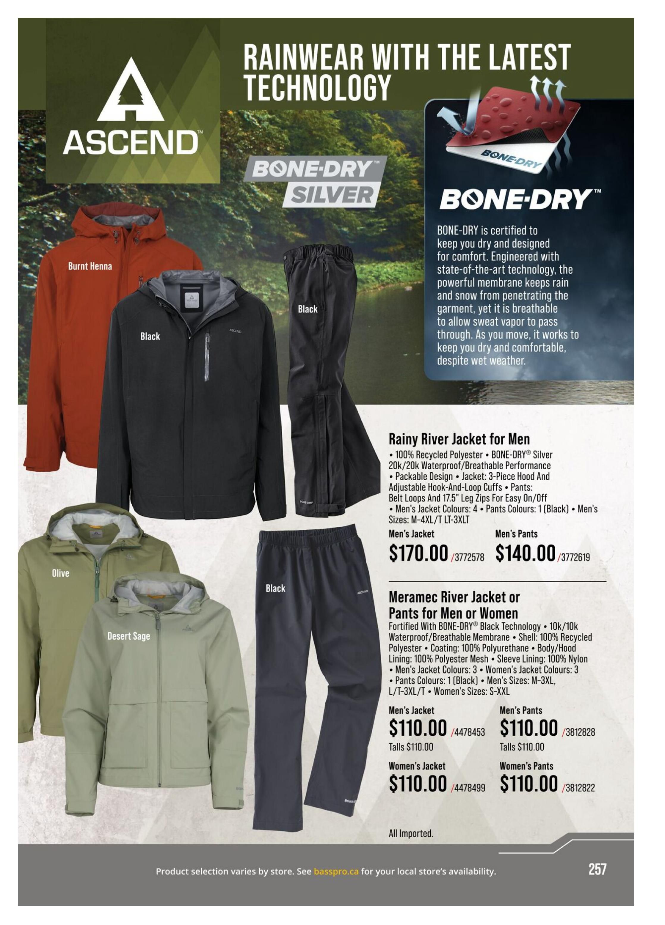 Bass Pro Shops 2026 Canada Fishing Master Catalogue July 25 to September 1