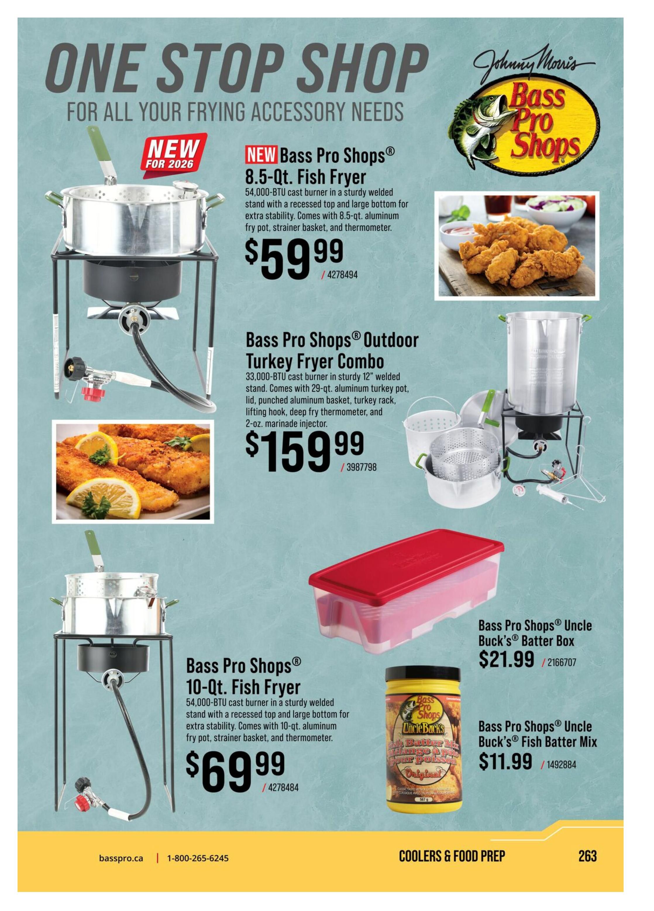 Bass Pro Shops 2026 Canada Fishing Master Catalogue July 25 to September 1
