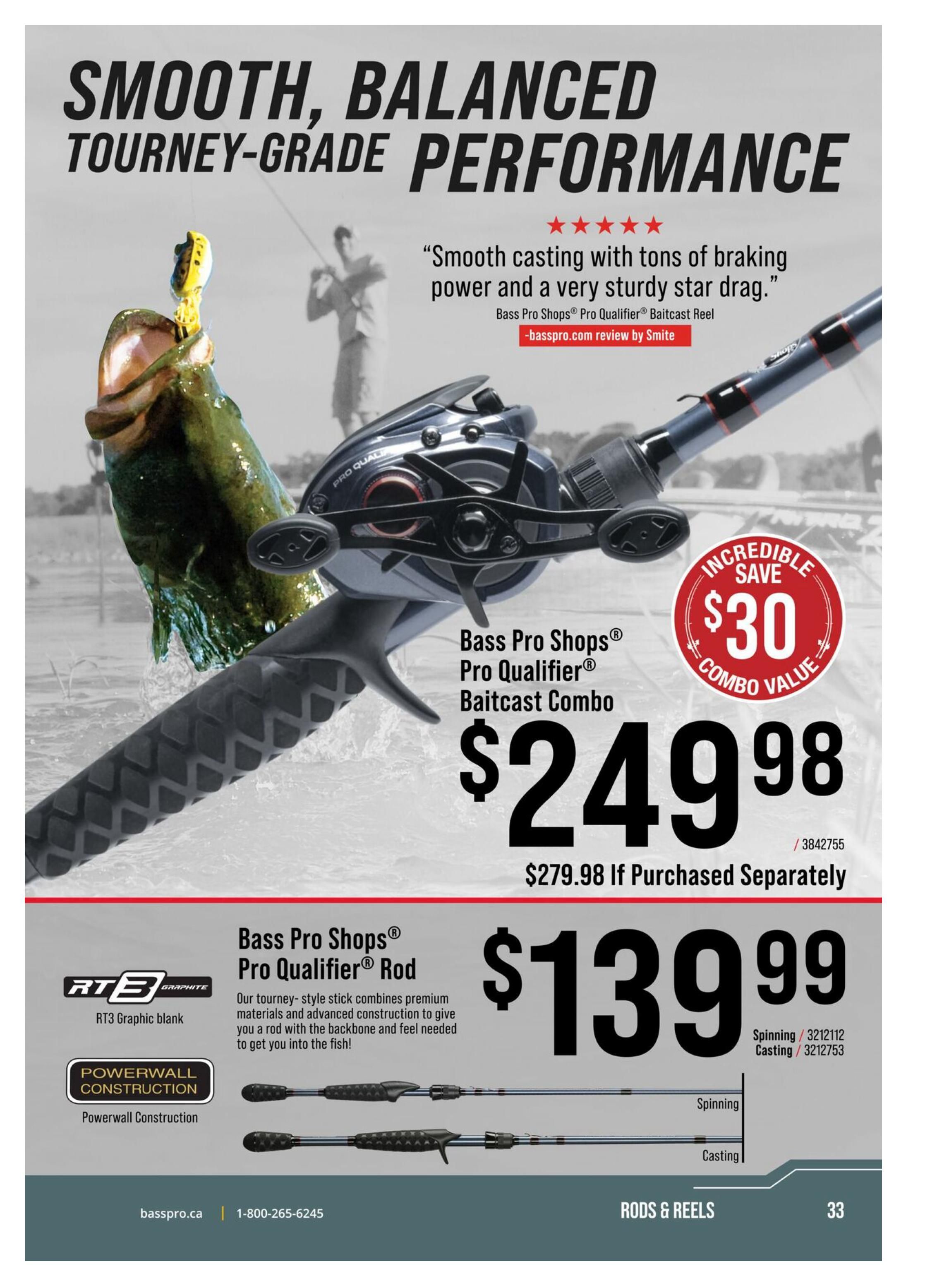 Bass Pro Shops 2026 Canada Fishing Master Catalogue July 25 to September 1