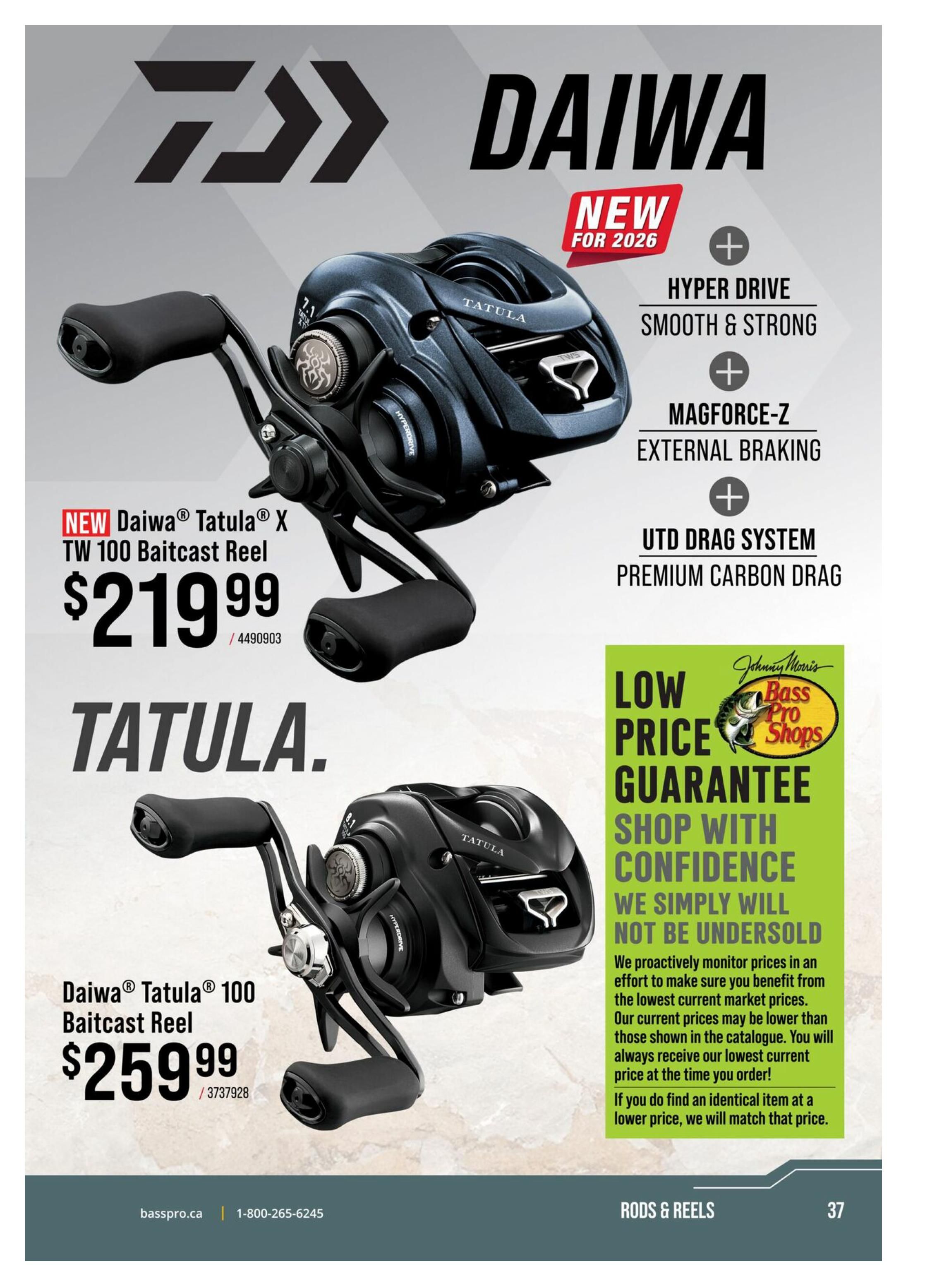Bass Pro Shops 2026 Canada Fishing Master Catalogue July 25 to September 1