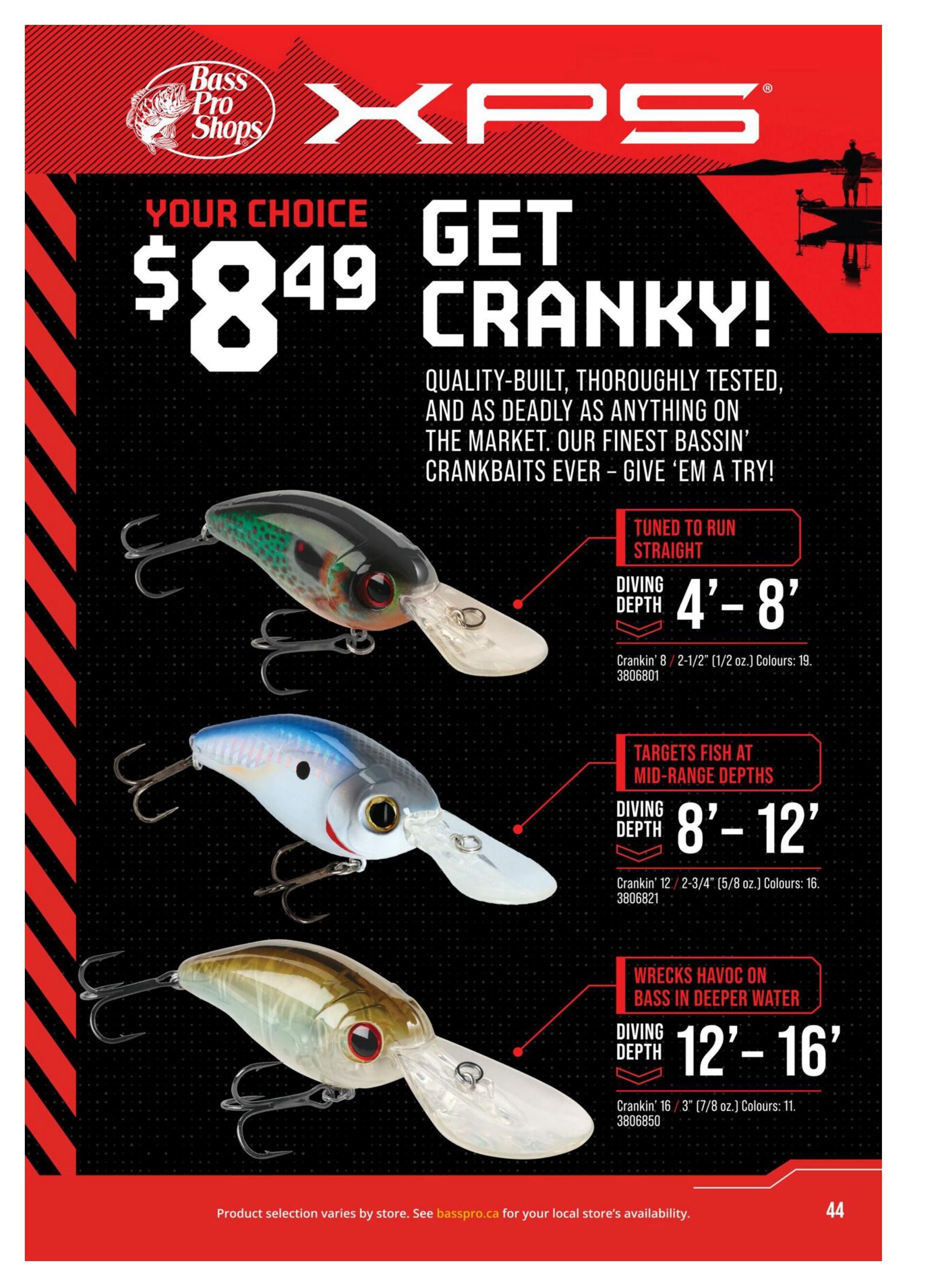 Bass Pro Shops 2026 Canada Fishing Master Catalogue July 25 to September 1