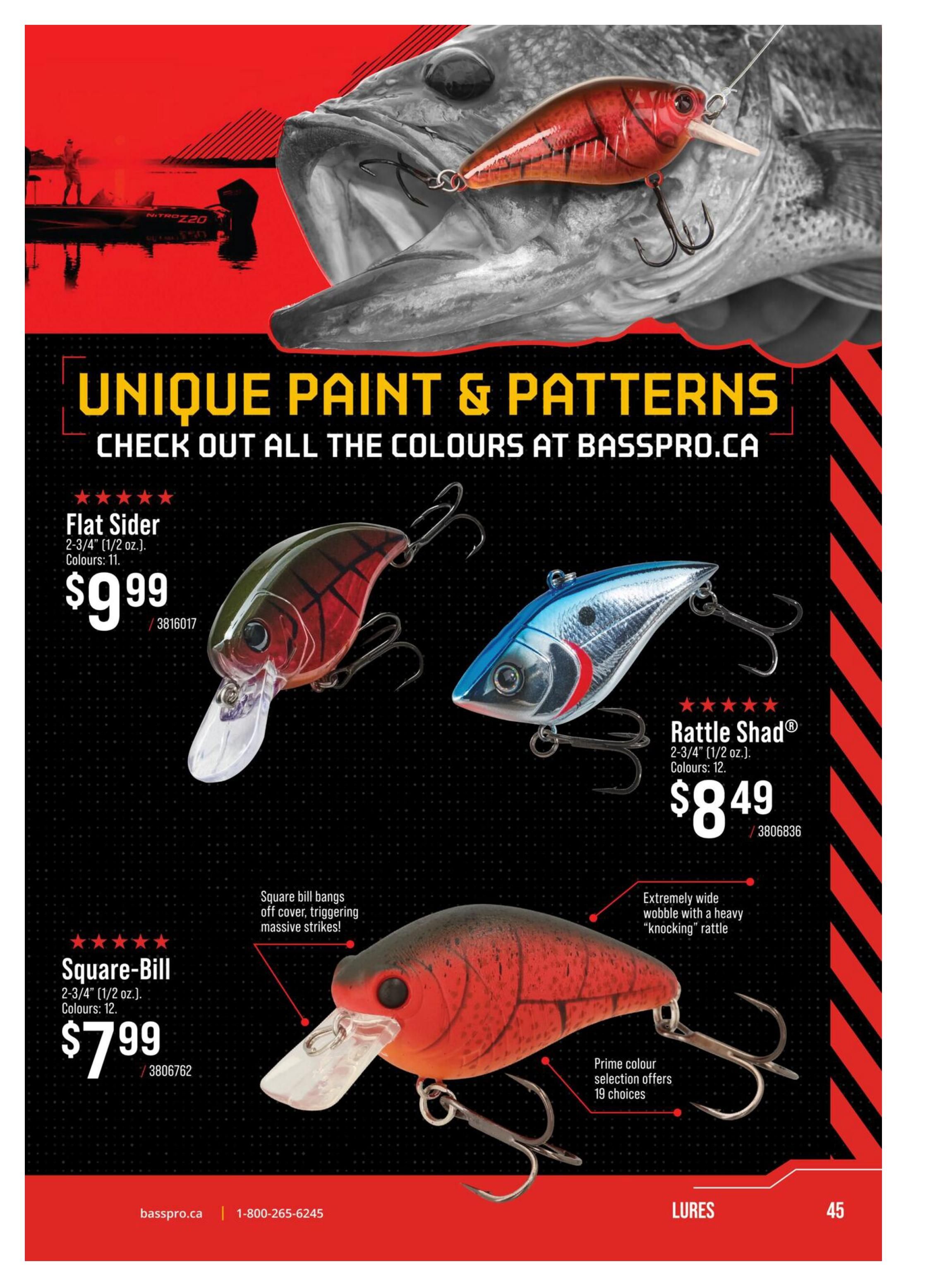 Bass Pro Shops 2026 Canada Fishing Master Catalogue July 25 to September 1