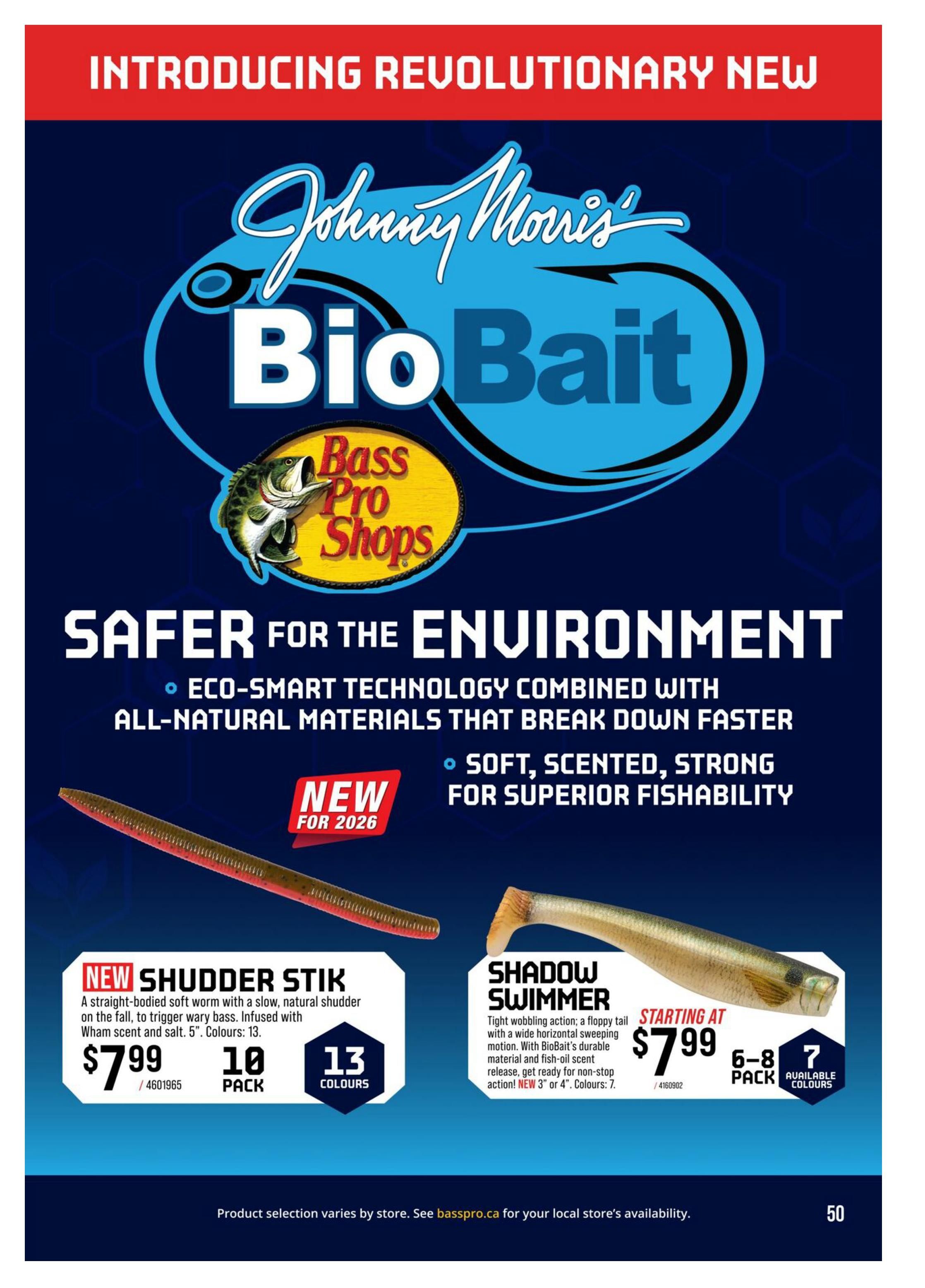 Bass Pro Shops 2026 Canada Fishing Master Catalogue July 25 to September 1