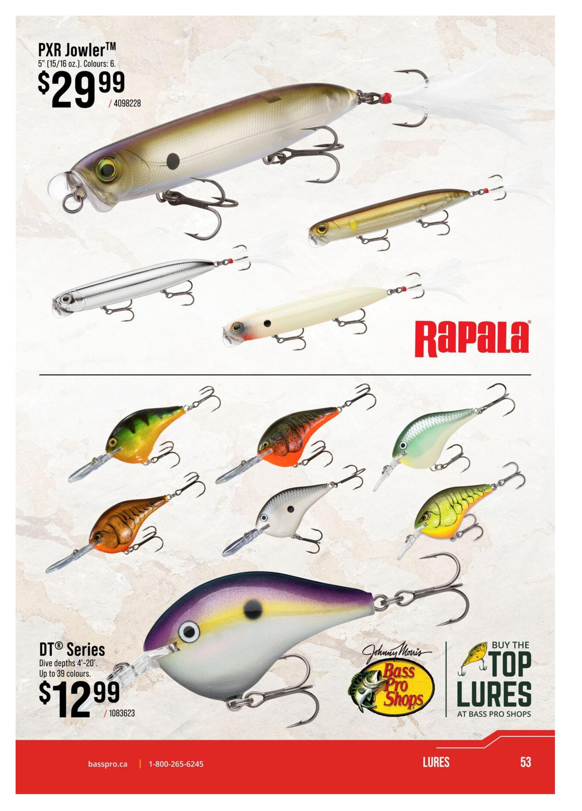 Bass Pro Shops 2026 Canada Fishing Master Catalogue July 25 to September 1