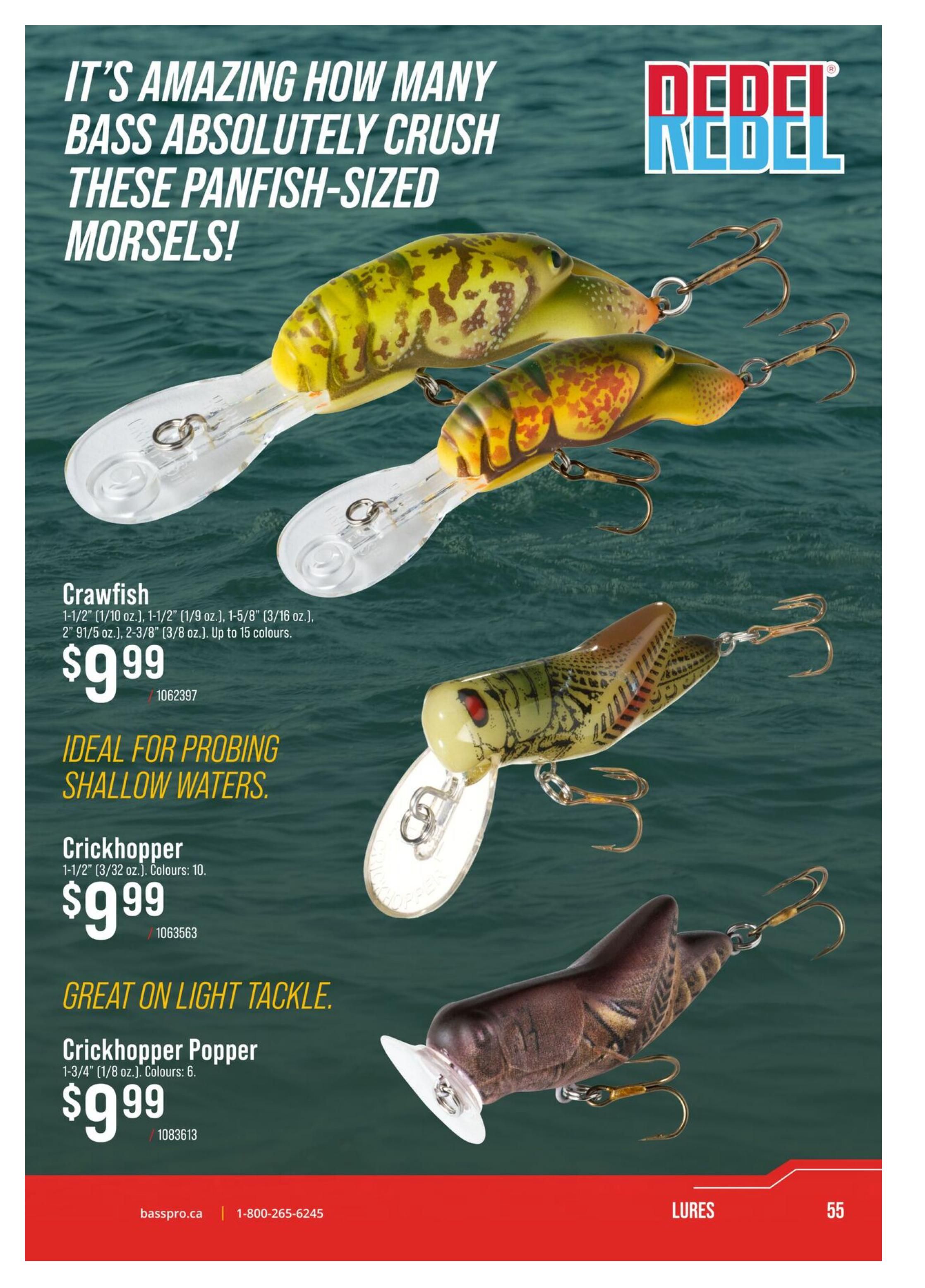 Bass Pro Shops 2026 Canada Fishing Master Catalogue July 25 to September 1