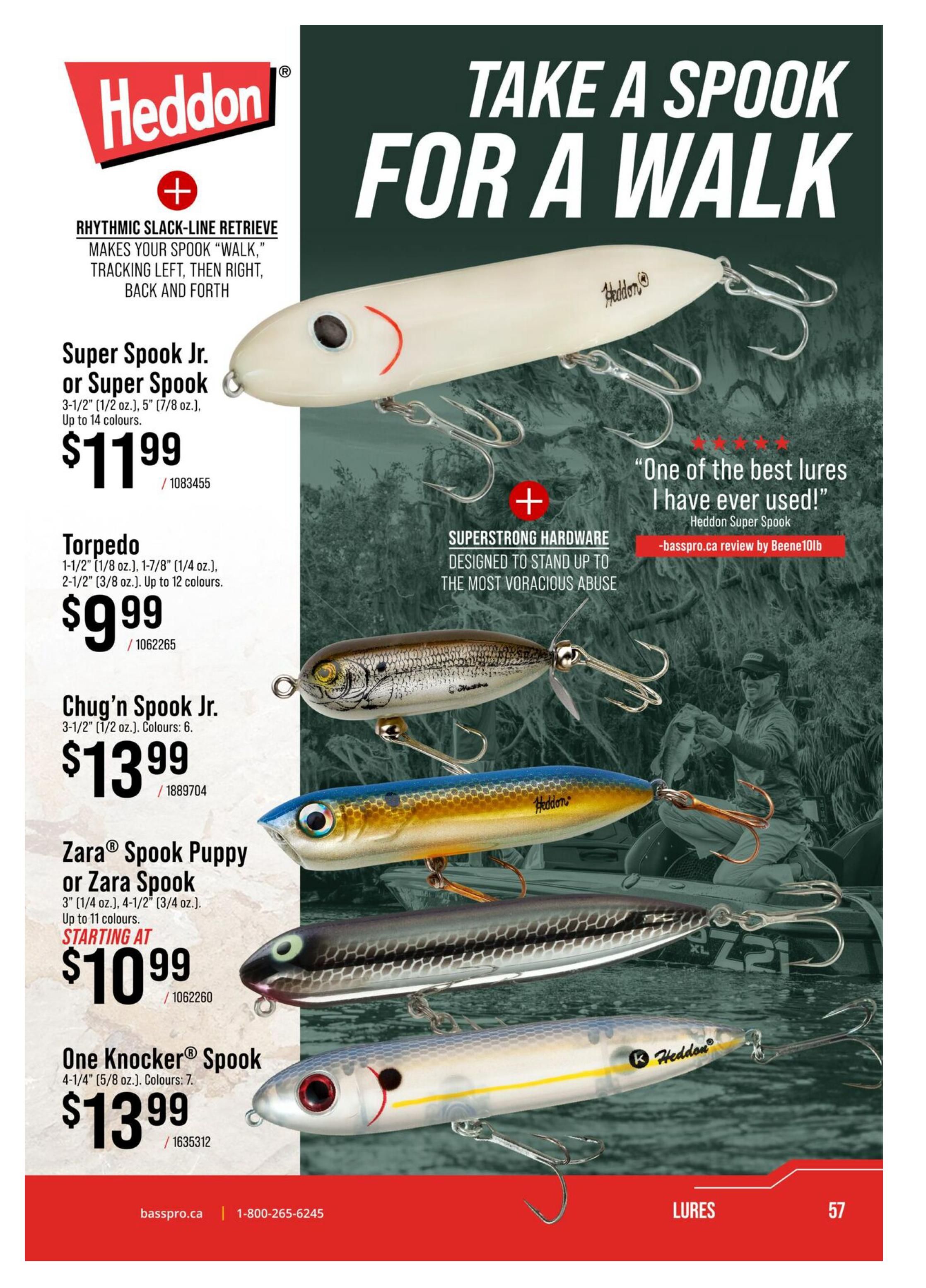 Bass Pro Shops 2026 Canada Fishing Master Catalogue July 25 to September 1