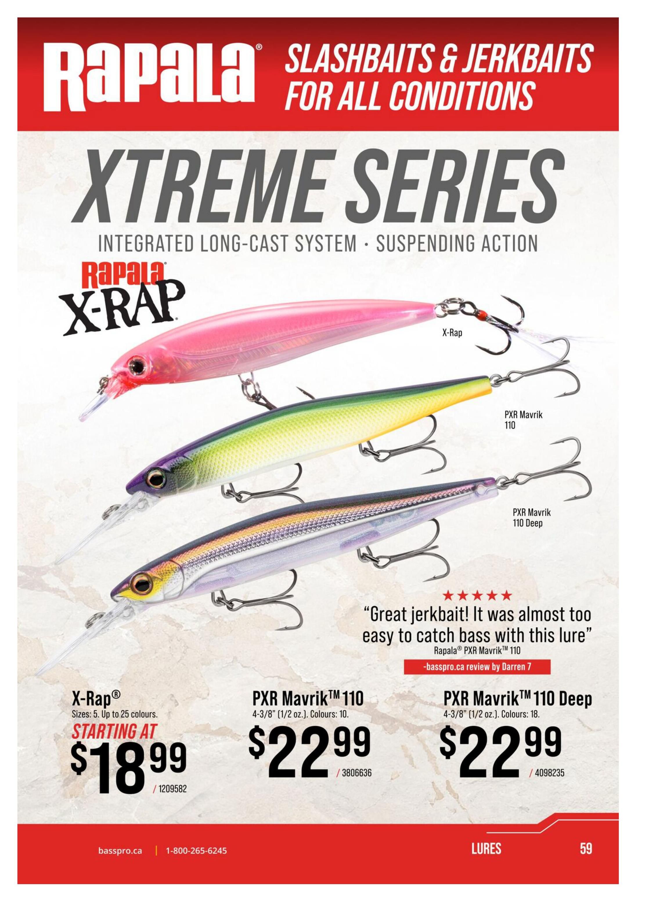 Bass Pro Shops 2026 Canada Fishing Master Catalogue July 25 to September 1