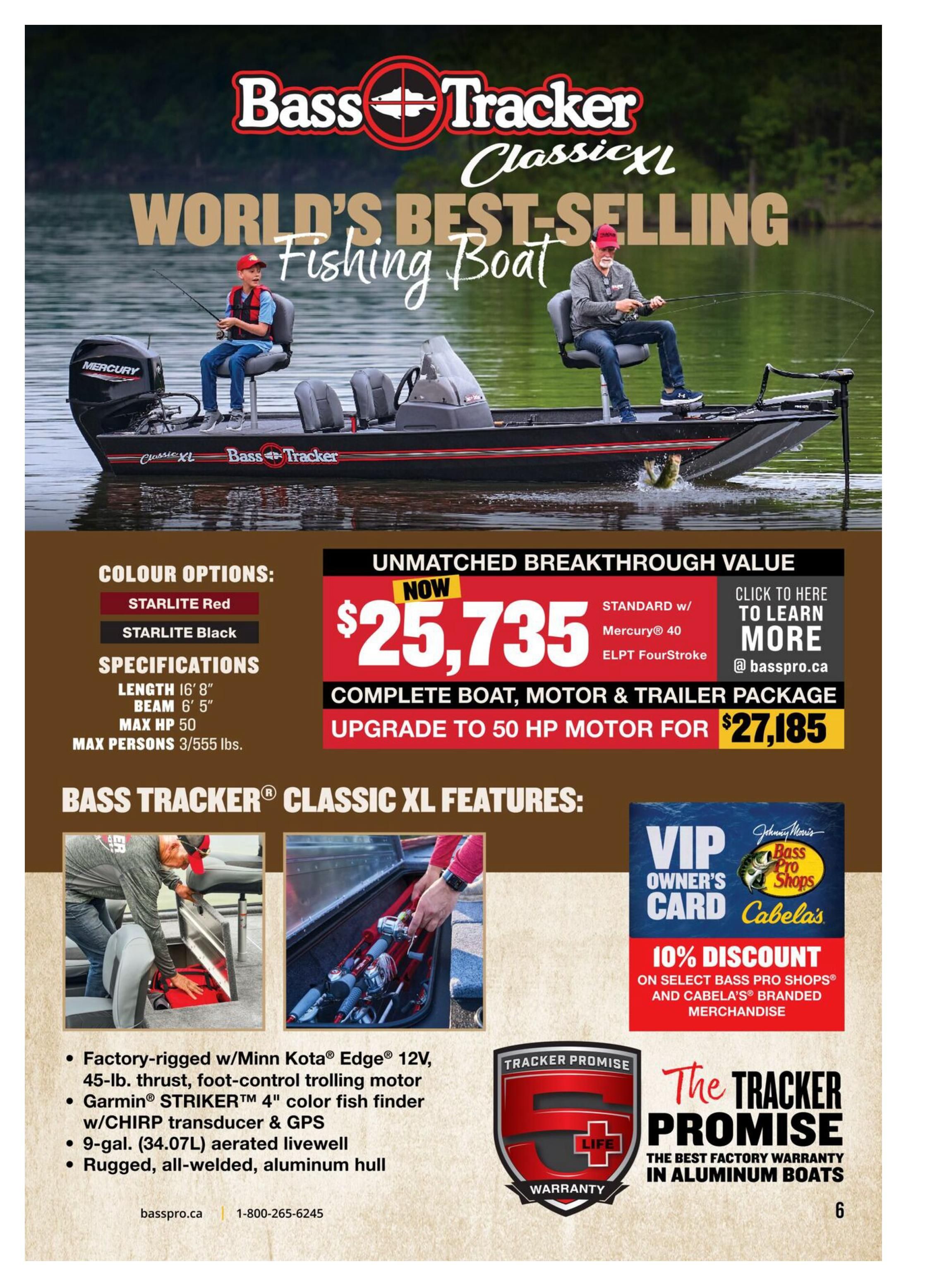 Bass Pro Shops 2026 Canada Fishing Master Catalogue July 25 to September 1