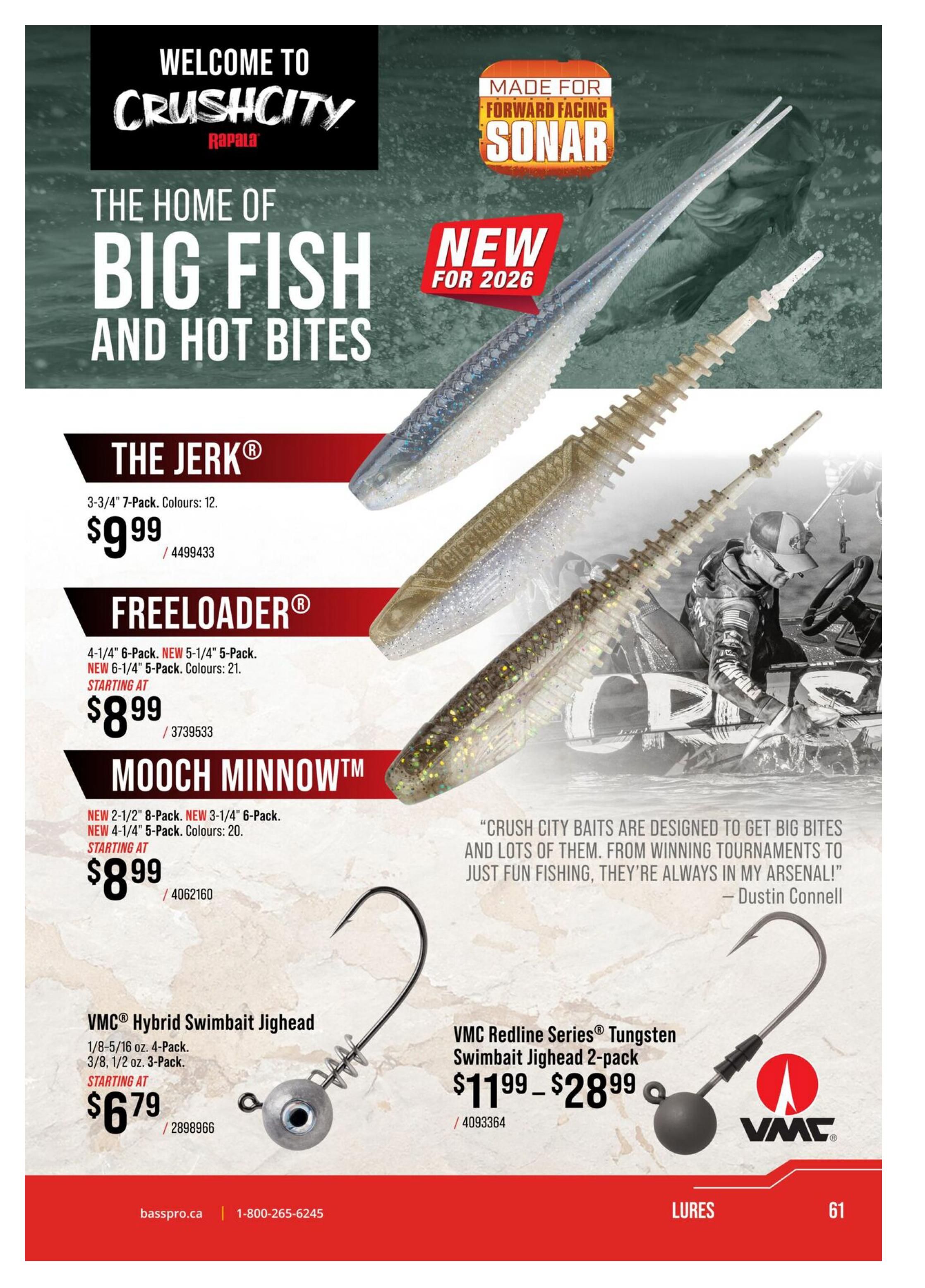 Bass Pro Shops 2026 Canada Fishing Master Catalogue July 25 to September 1