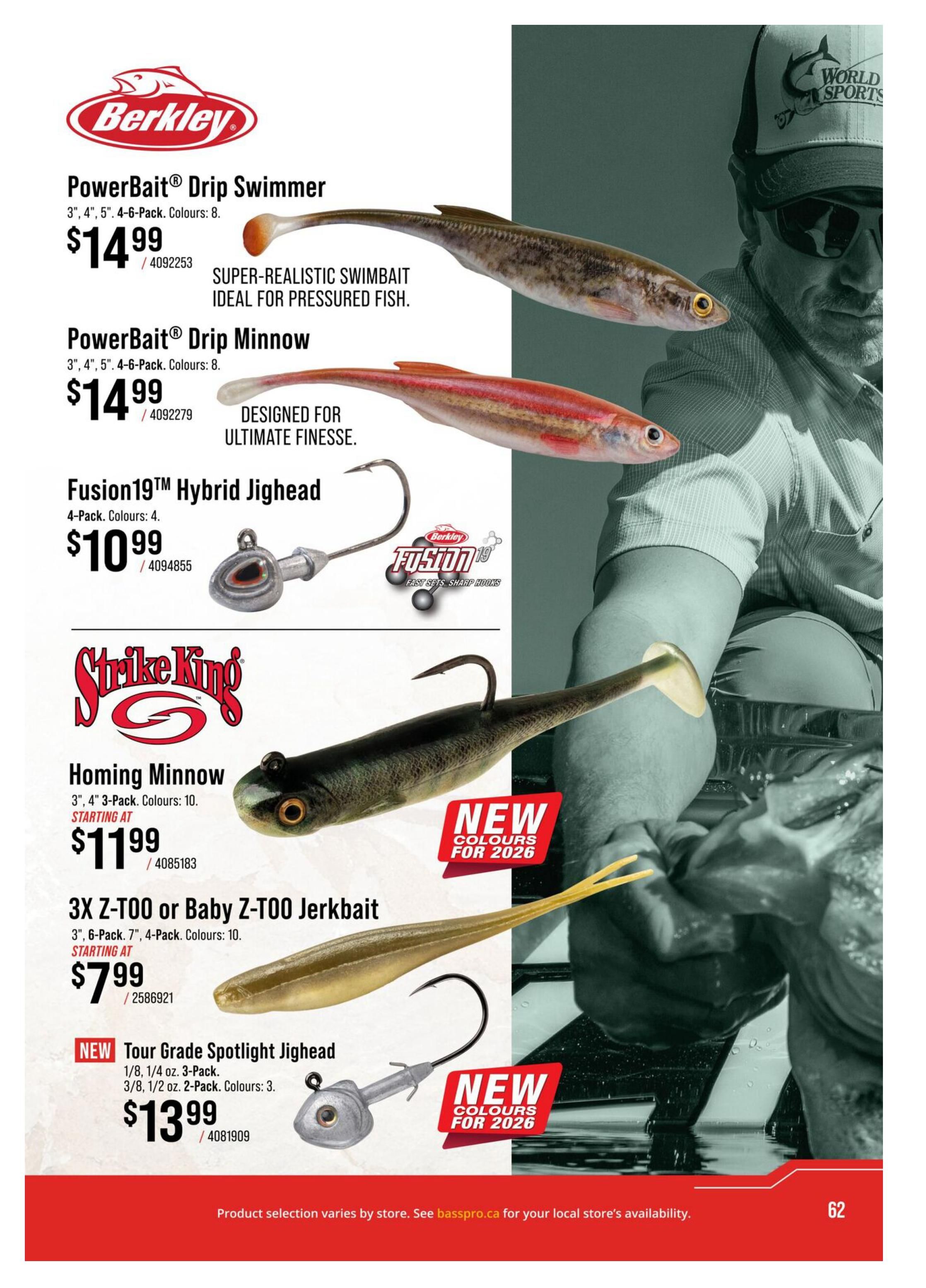 Bass Pro Shops 2026 Canada Fishing Master Catalogue July 25 to September 1