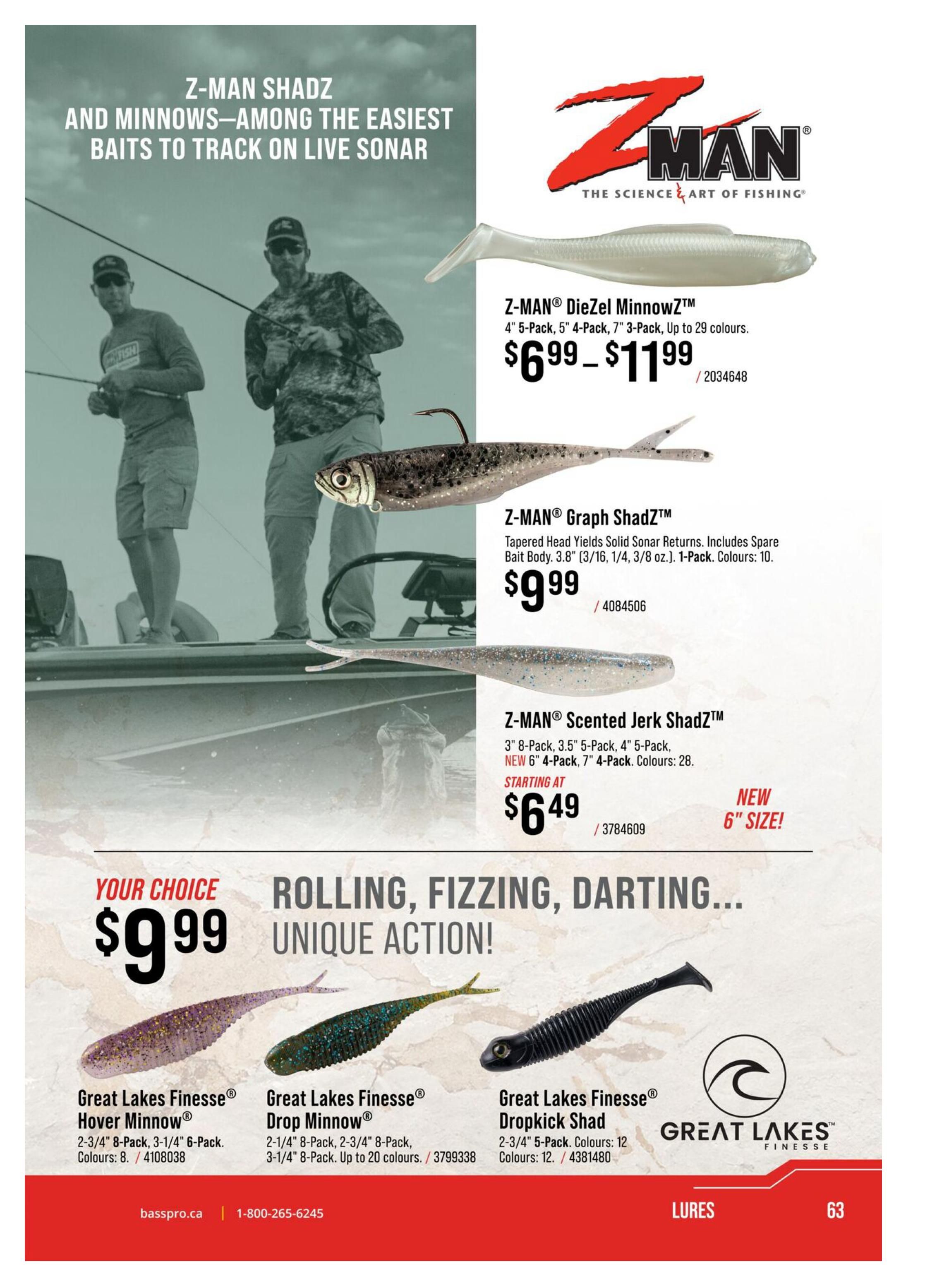 Bass Pro Shops 2026 Canada Fishing Master Catalogue July 25 to September 1