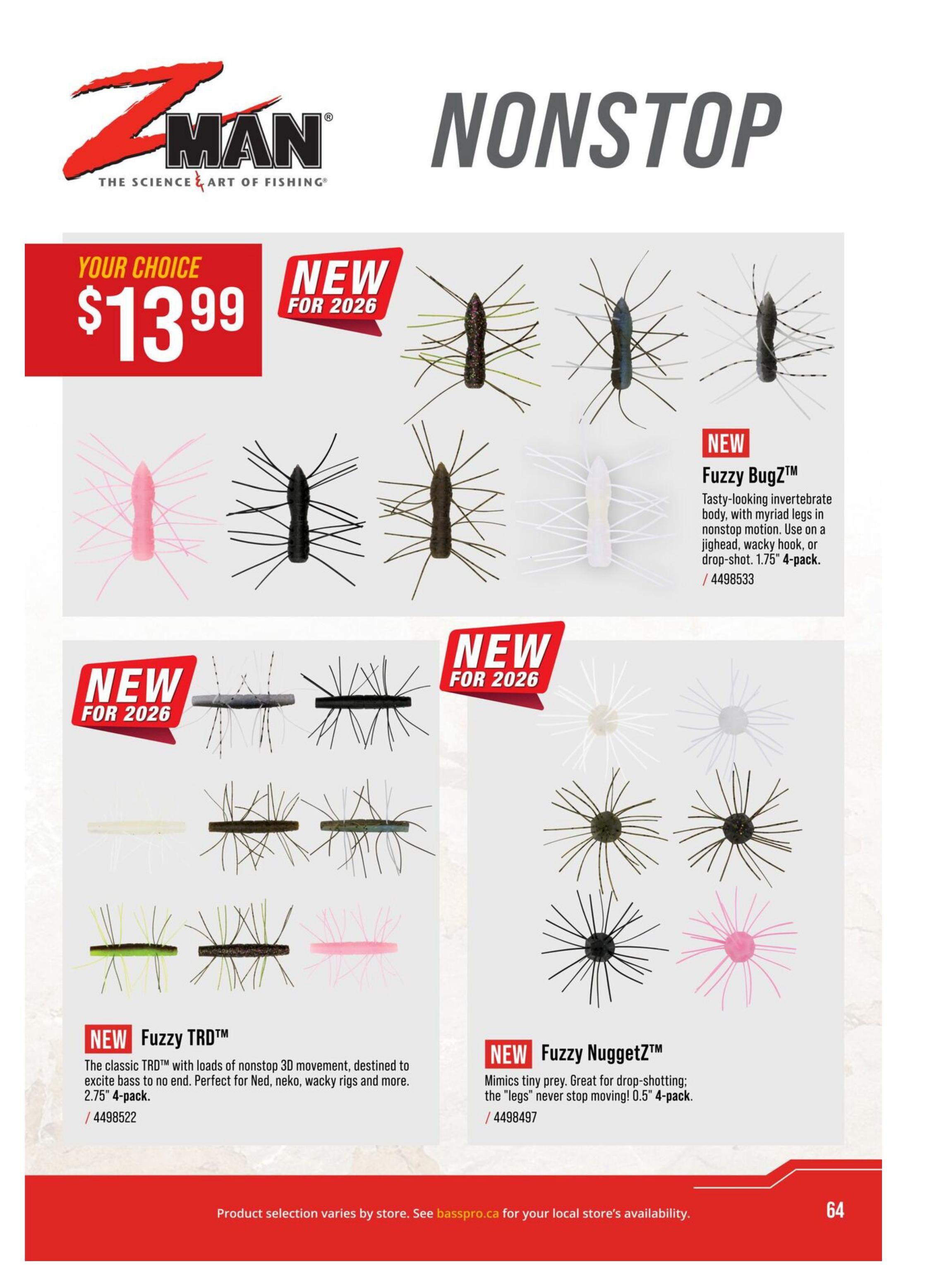 Bass Pro Shops 2026 Canada Fishing Master Catalogue July 25 to September 1