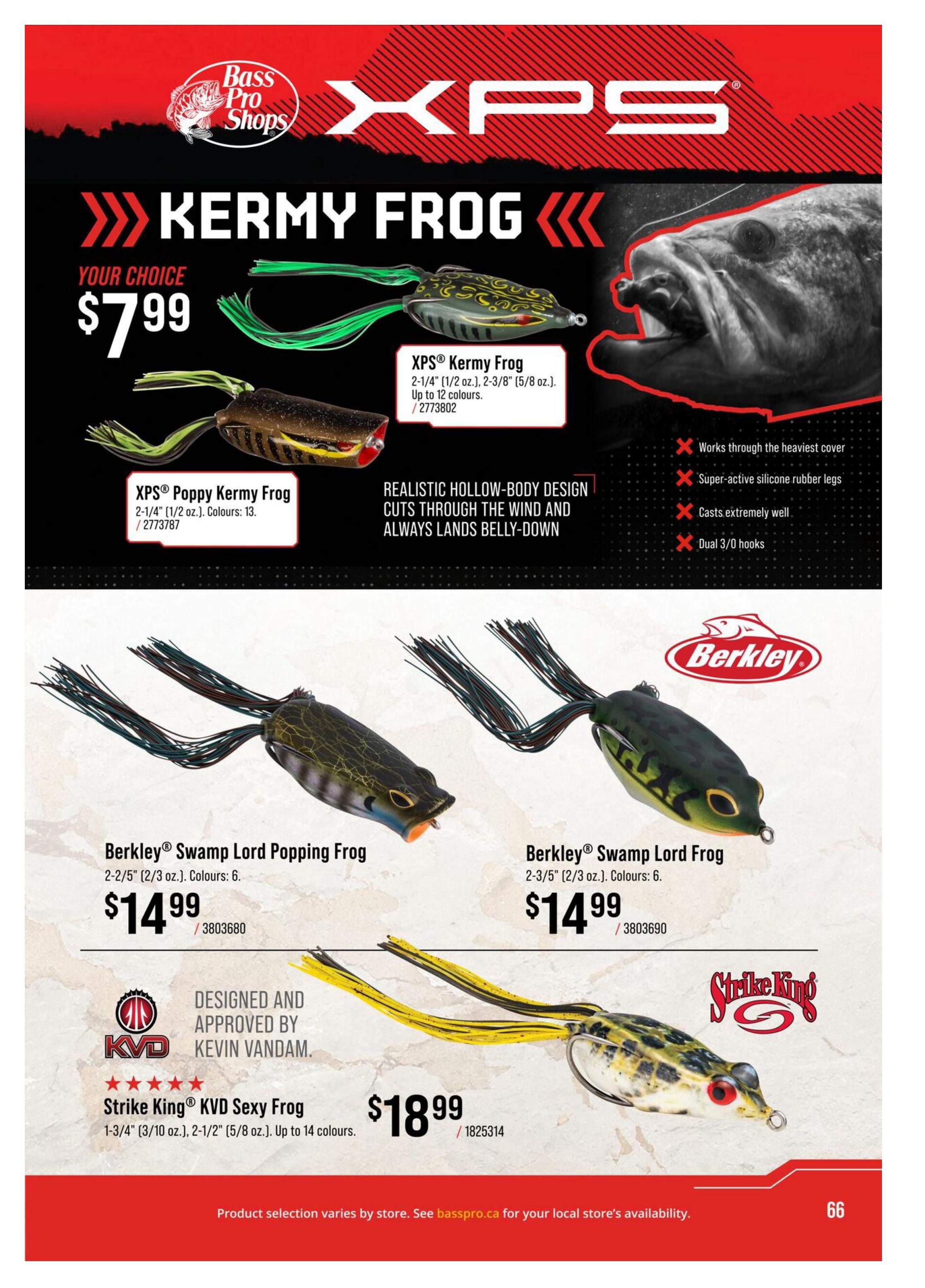Bass Pro Shops 2026 Canada Fishing Master Catalogue July 25 to September 1
