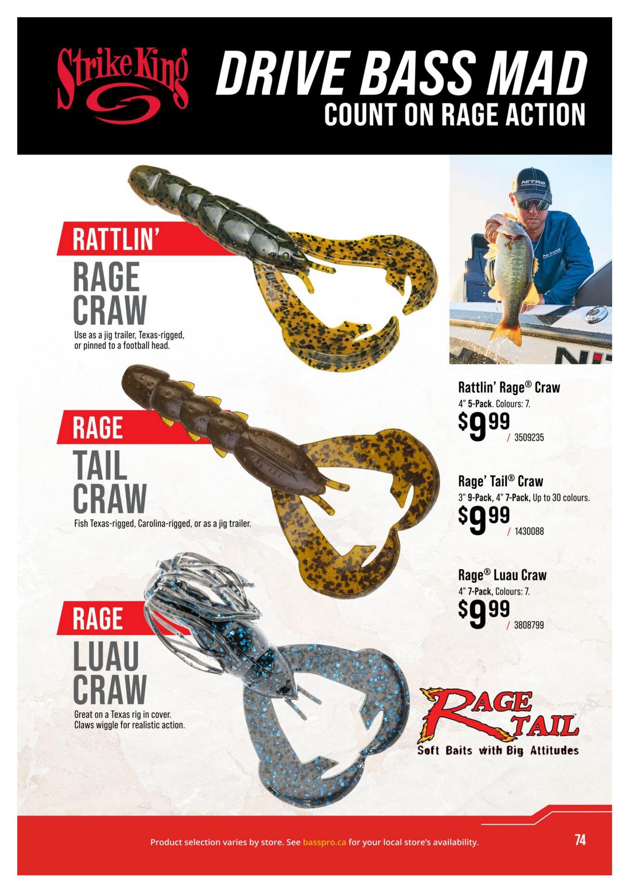 Bass Pro Shops 2026 Canada Fishing Master Catalogue July 25 to September 1