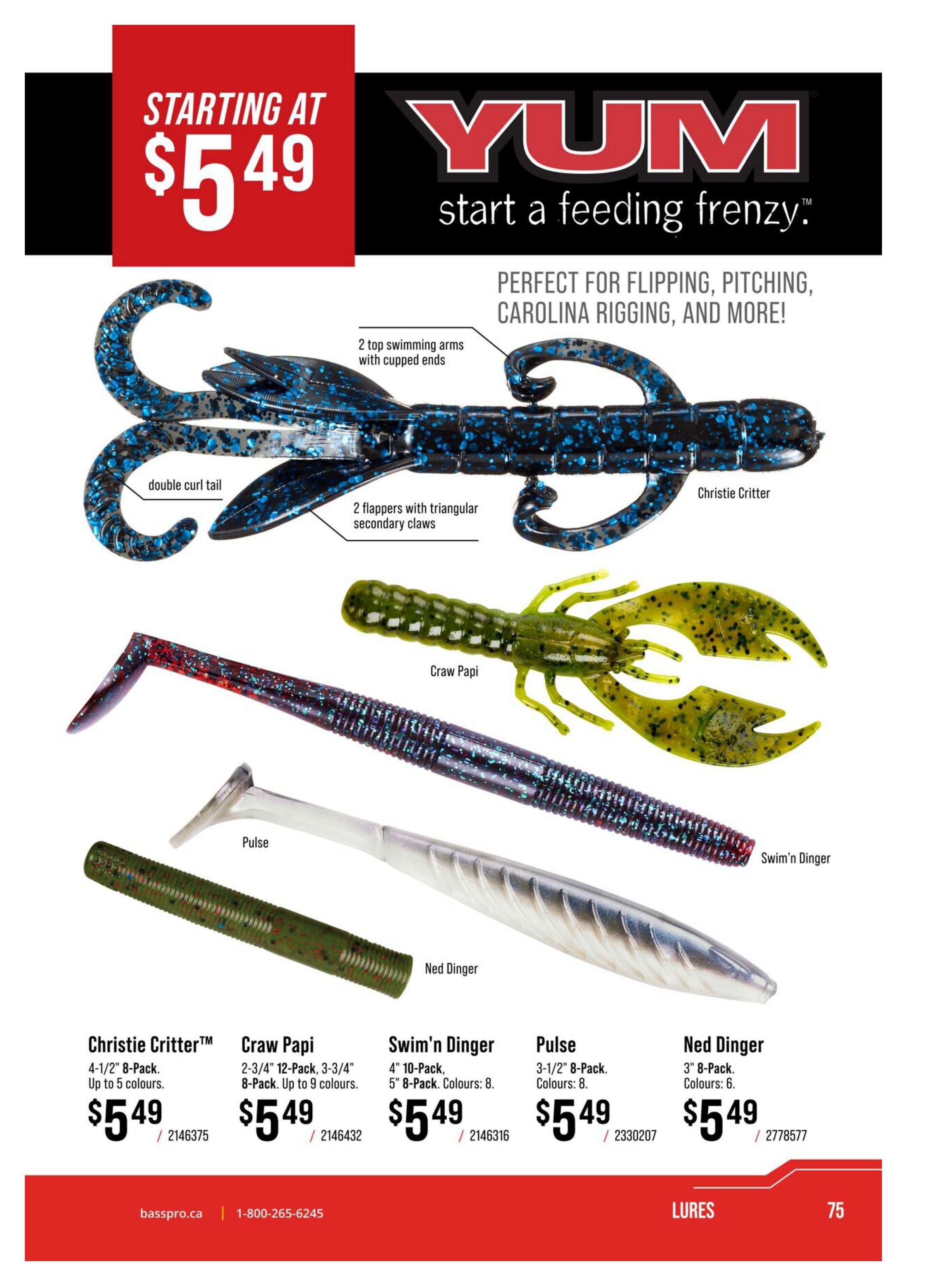 Bass Pro Shops 2026 Canada Fishing Master Catalogue July 25 to September 1