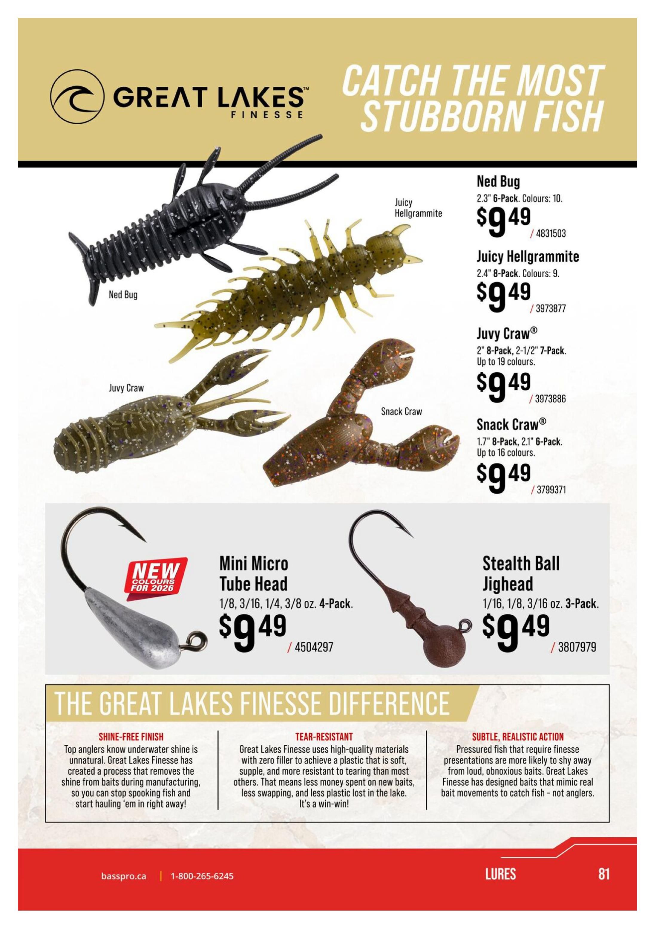 Bass Pro Shops 2026 Canada Fishing Master Catalogue July 25 to September 1
