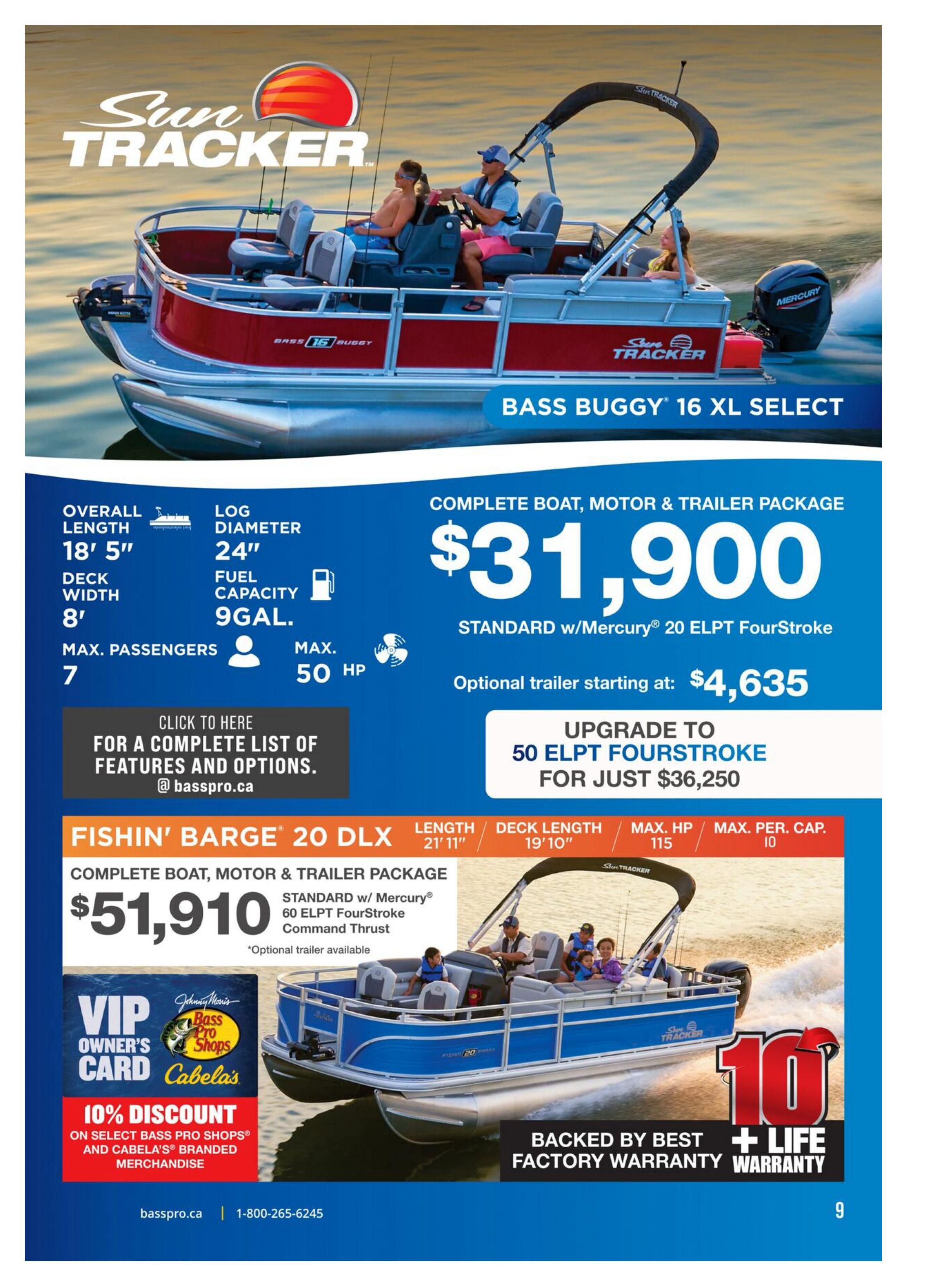 Bass Pro Shops 2026 Canada Fishing Master Catalogue July 25 to September 1