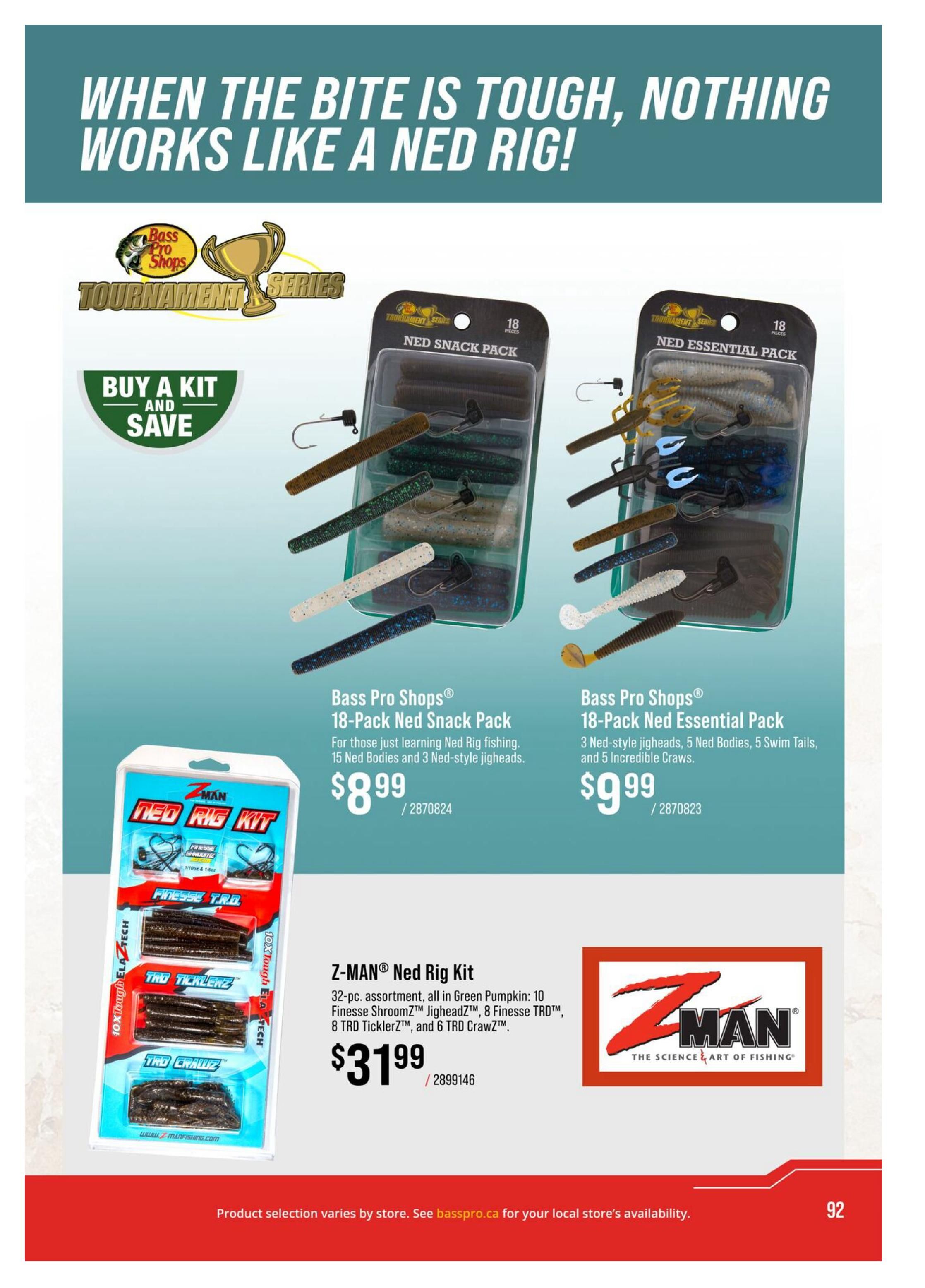 Bass Pro Shops 2026 Canada Fishing Master Catalogue July 25 to September 1