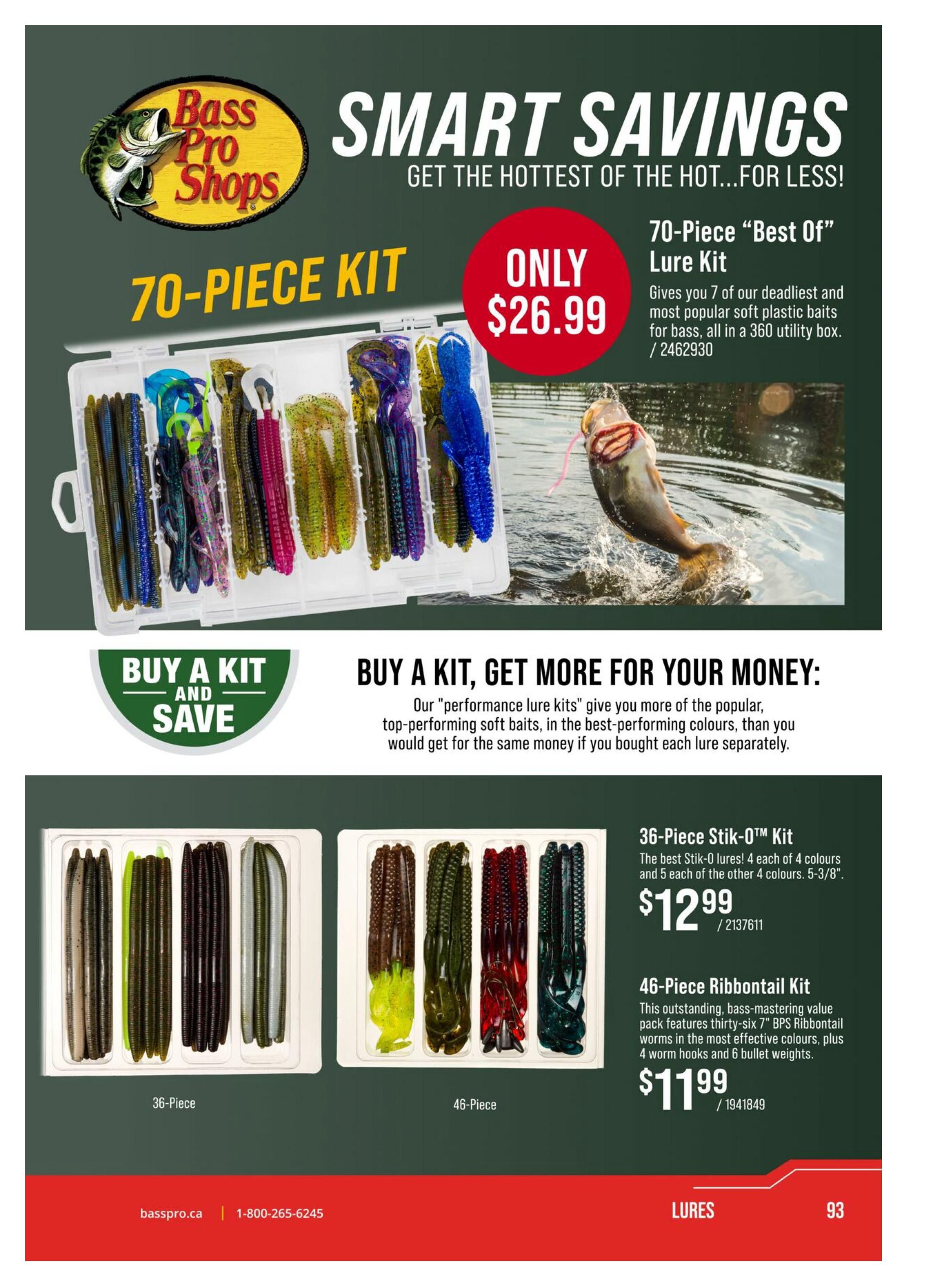 Bass Pro Shops 2026 Canada Fishing Master Catalogue July 25 to September 1