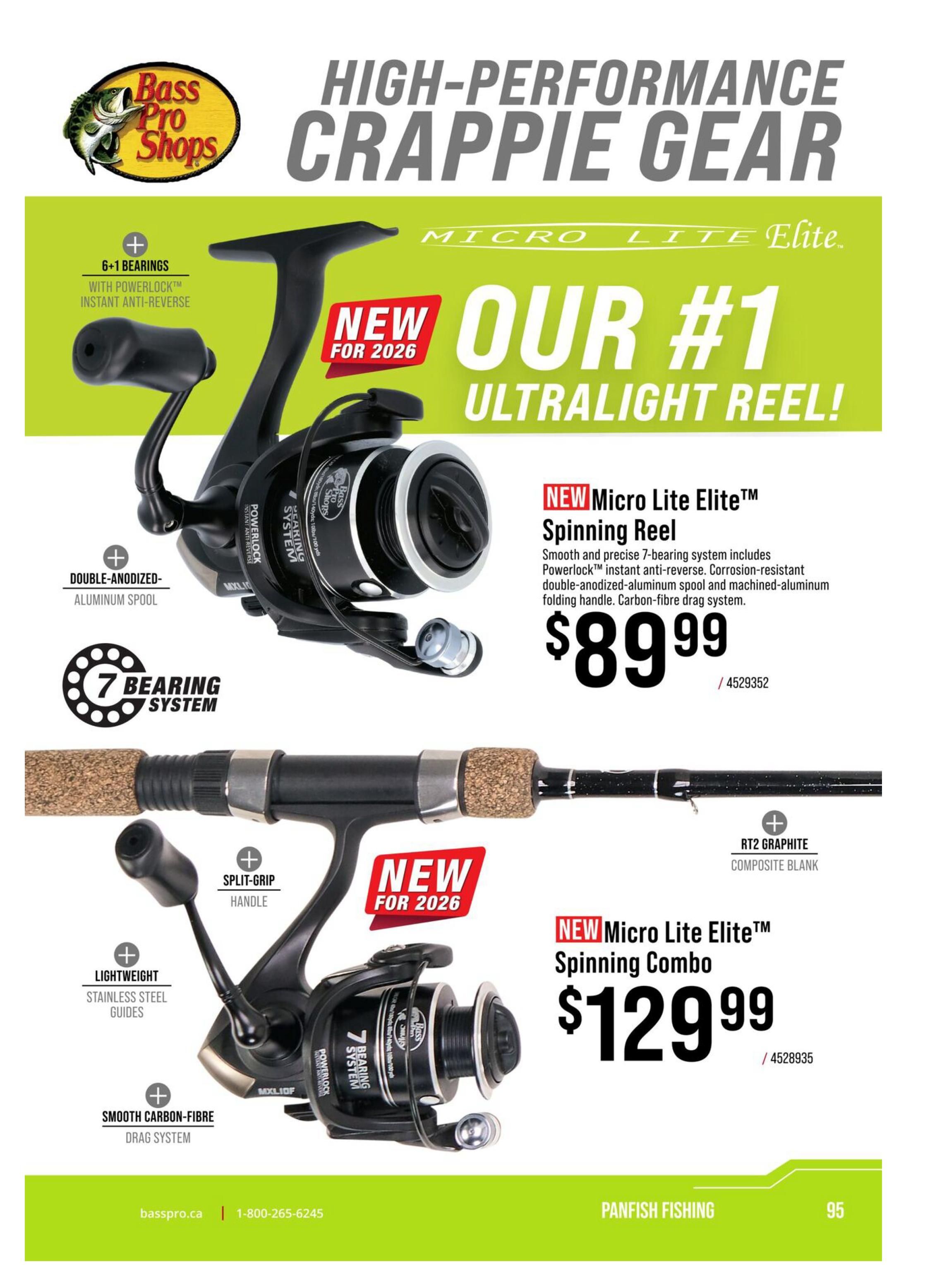Bass Pro Shops 2026 Canada Fishing Master Catalogue July 25 to September 1