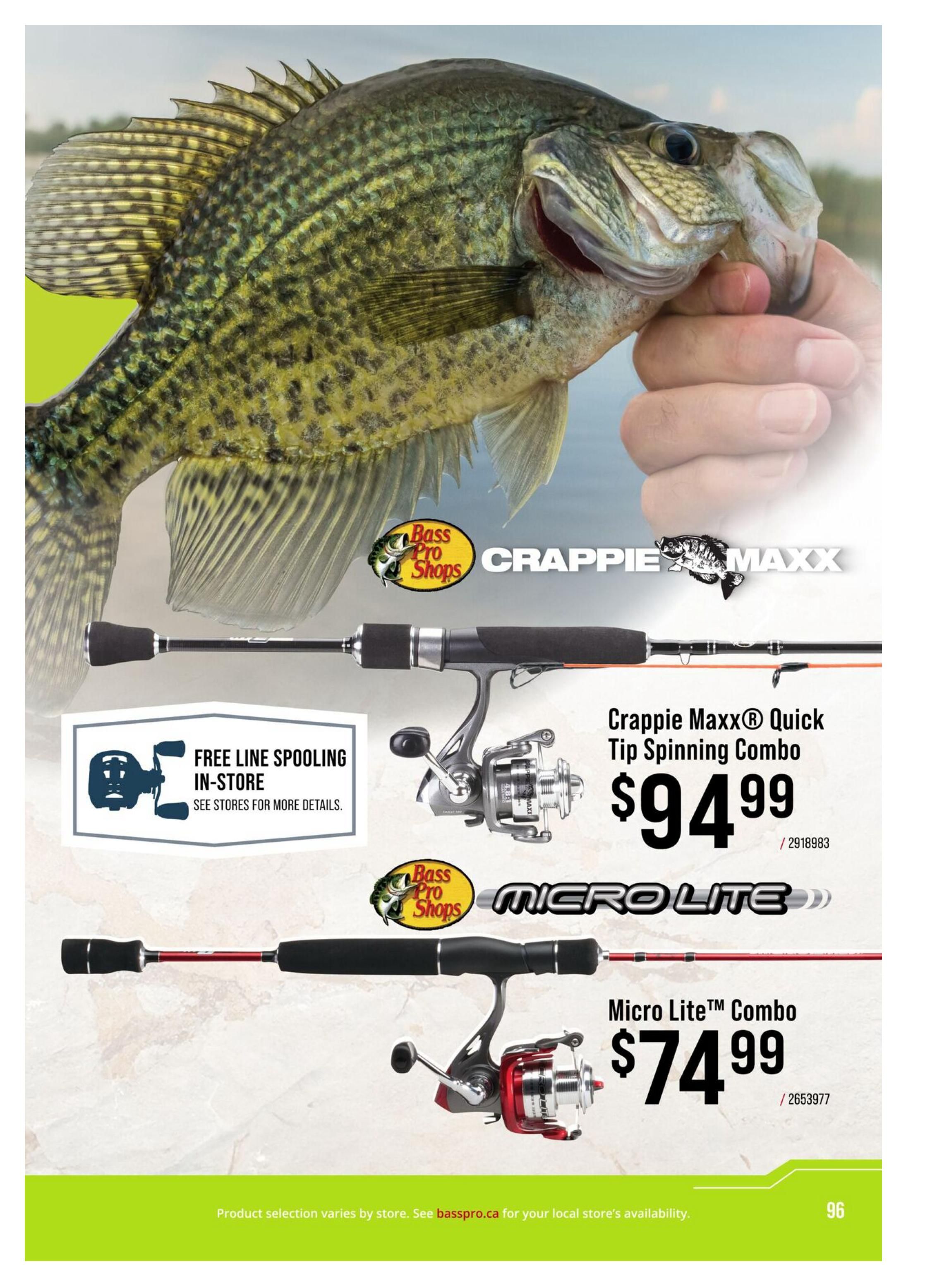Bass Pro Shops 2026 Canada Fishing Master Catalogue July 25 to September 1