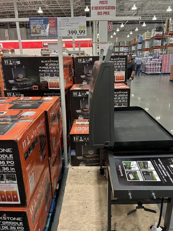 Costco: Blackstone 36” Omnivore Blackout Griddle - $399 (100$ off) Costco: Blackstone 36” Omnivore Blackout Griddle - $399 (100$ off)