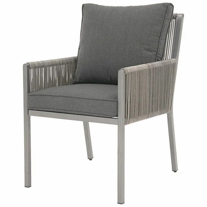 Rona: $99 Allen + Roth Brokking Set of 2 Steel and Wicker Patio Chairs with Grey Cushions Rona: $99 Allen + Roth Brokking Set of 2 Steel and Wicker Patio Chairs with Grey Cushions