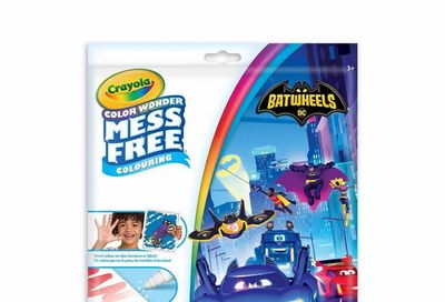 Walmart: Crayola Color Wonder Mess-Free Colouring Pages & Mini Markers, Batwheels - $2.00