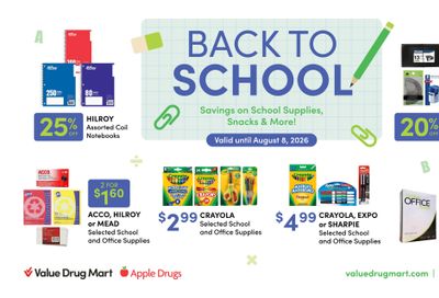 Value Drug Mart Flyer July 26 to August 8